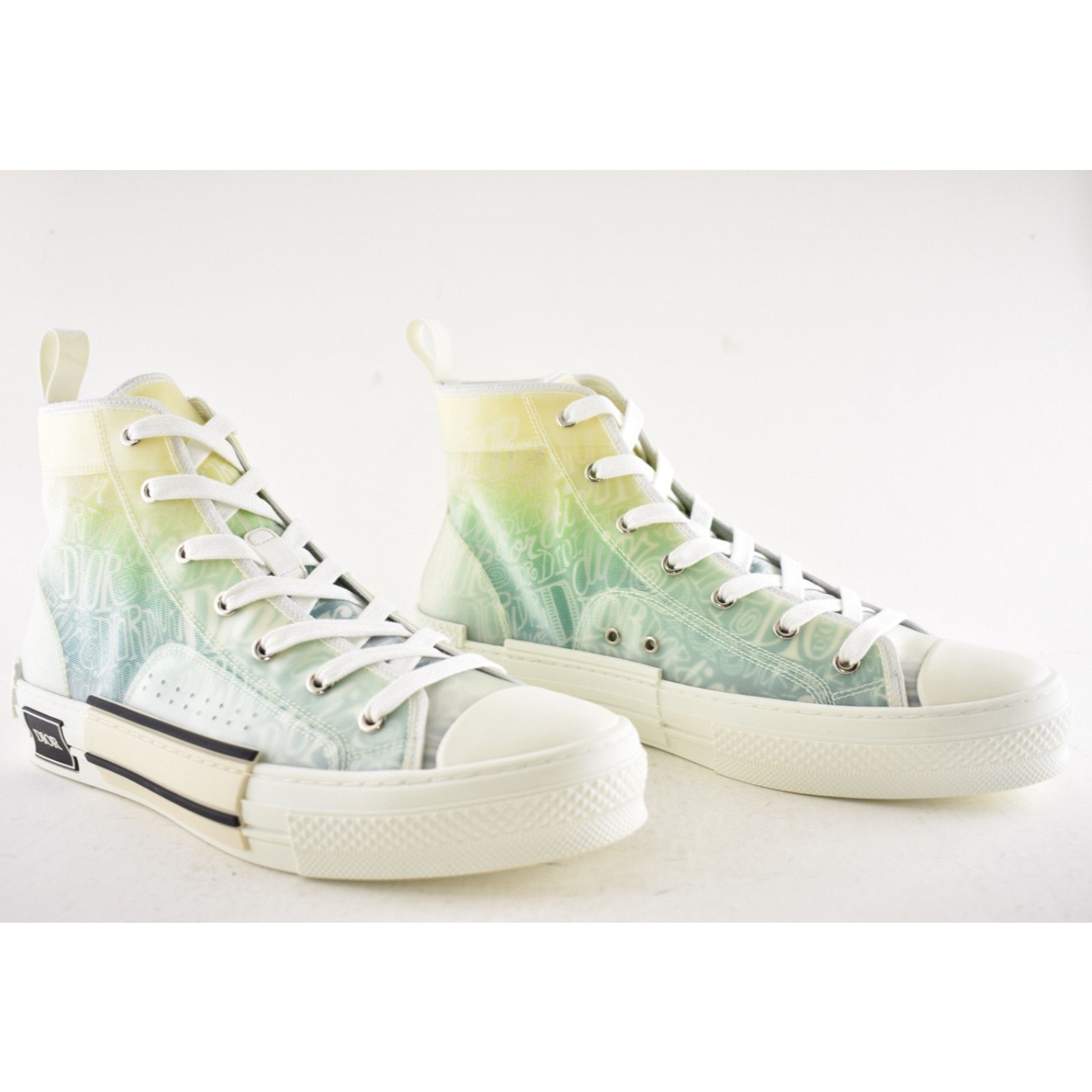 Dior Dior Mens B23 Shawn Stussy Multicolor Logo High Top Sneaker Size US 11 / EU 44 - 4 Thumbnail