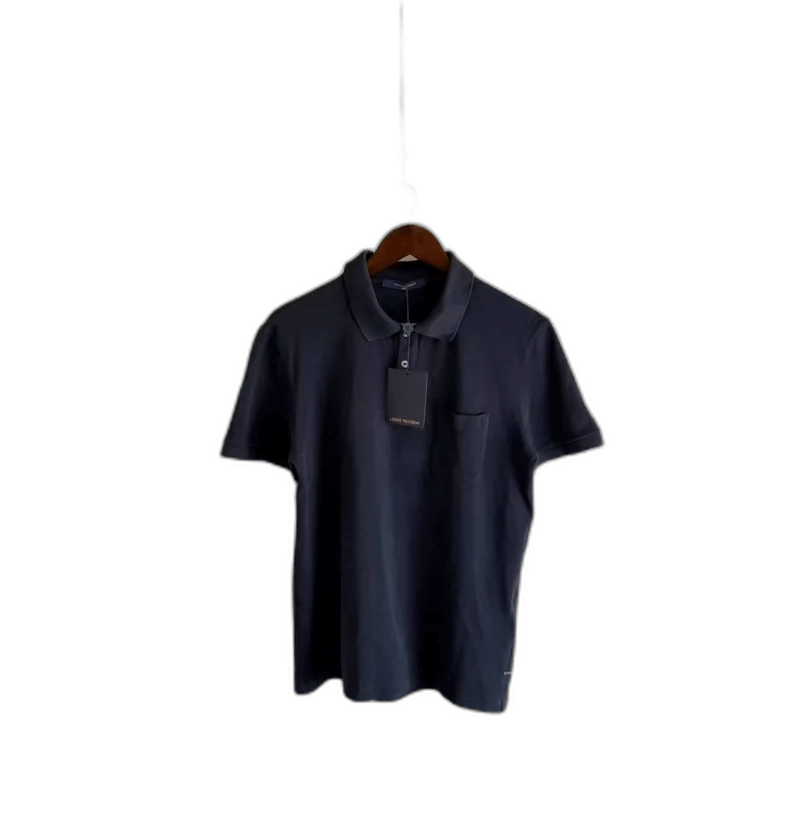 Louis Vuitton Louis Vuitton Deep Blue Checkered Polo Shirt-yf Size US M / EU 48-50 / 2 - 1 Thumbnail