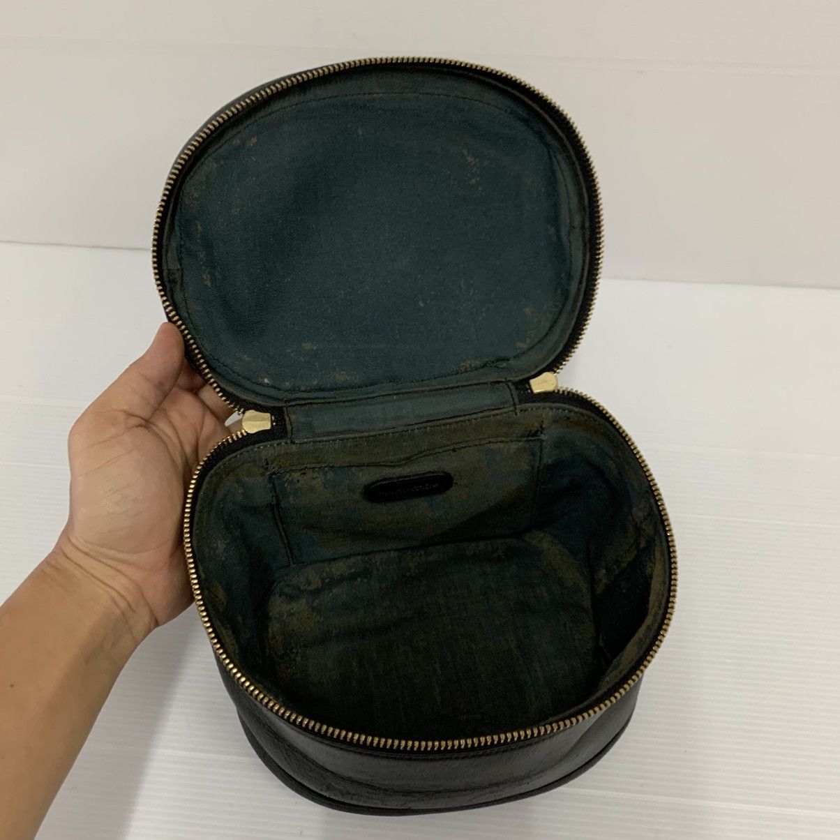 Vintage Marie Claire Leather Makeup Bag Size ONE SIZE - 9 Thumbnail