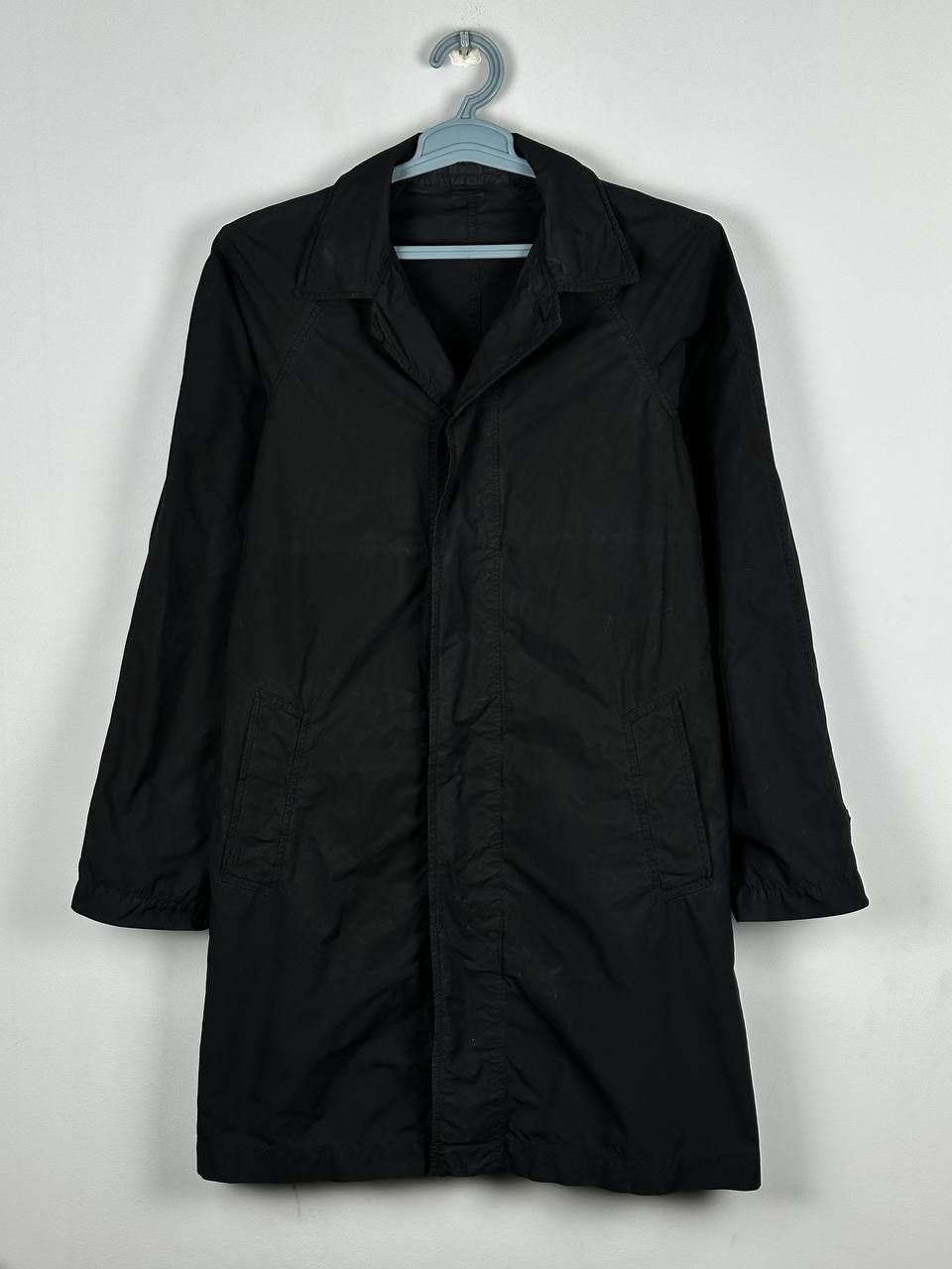 Aspesi Aspesi Garments Luxury Water Repelent Black Tranch Coat Size US L / EU 52-54 / 3 - 1 Thumbnail
