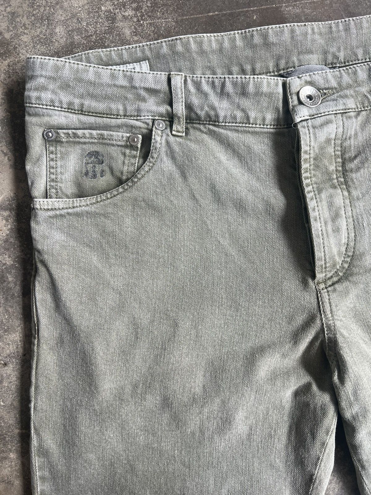 Brunello Cucinelli Brunello Cucinelli Lightweight Denim Pants Size US 34 / EU 50 - 8 Thumbnail