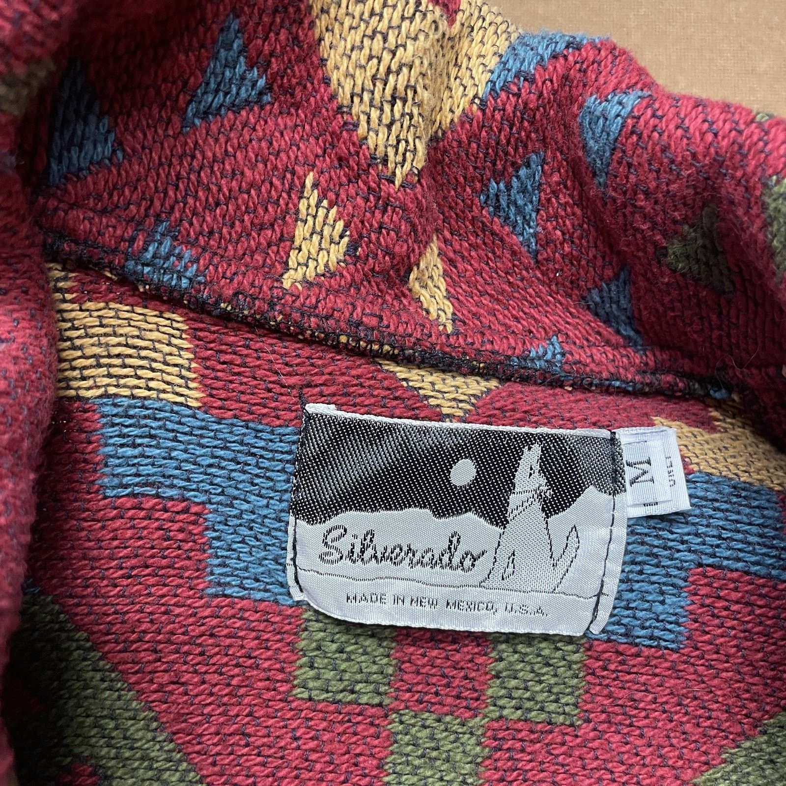 Other Vintage Silverado Jacket Womens Medium Southwest Aztec Shawl Size M / US 6-8 / IT 42-44 - 10 Thumbnail