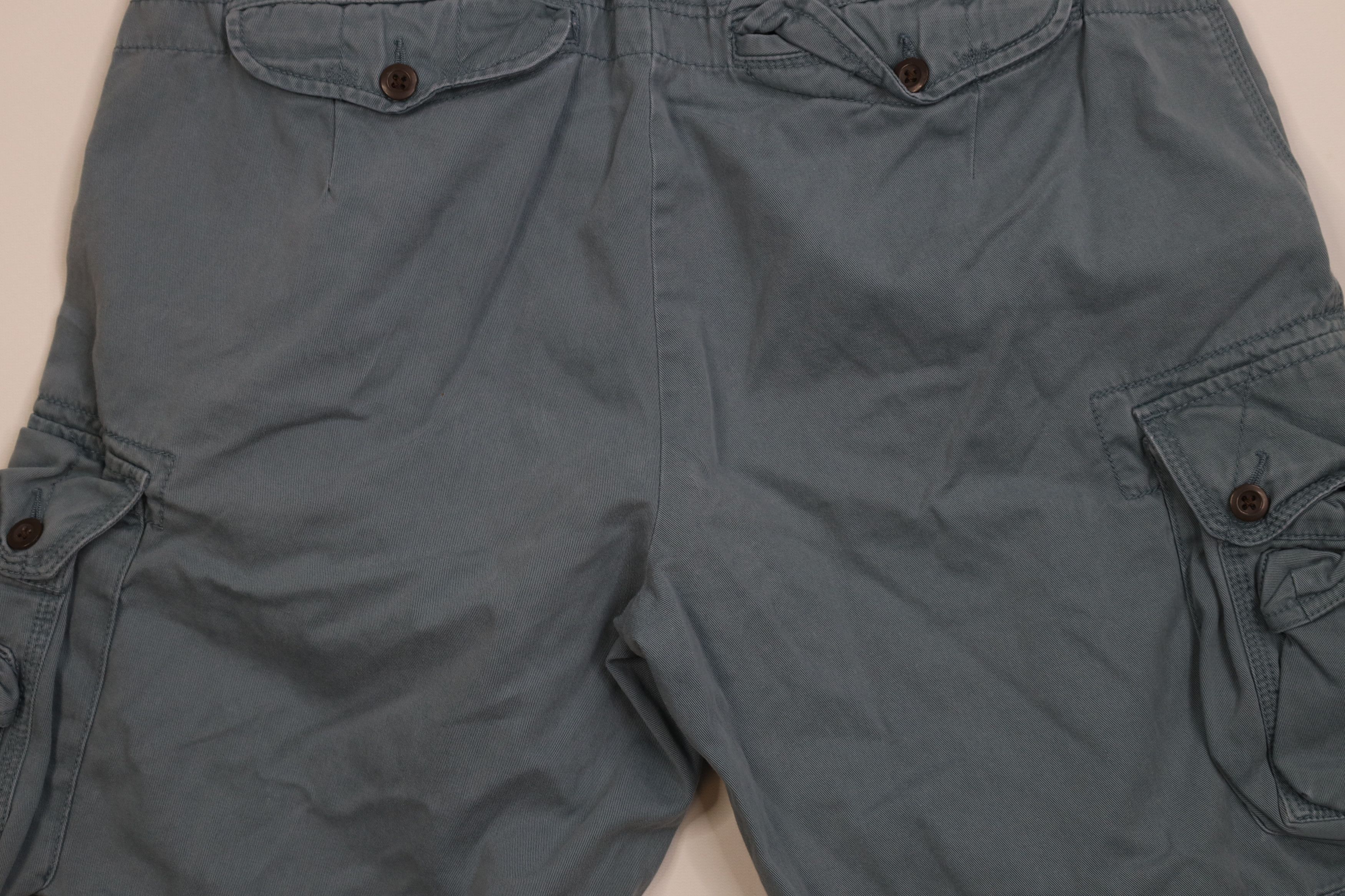 Polo Ralph Lauren Vintage 90s Ralph Lauren Stonewash Heavyweight Cargo Shorts Size US 34 / EU 50 - 11 Thumbnail