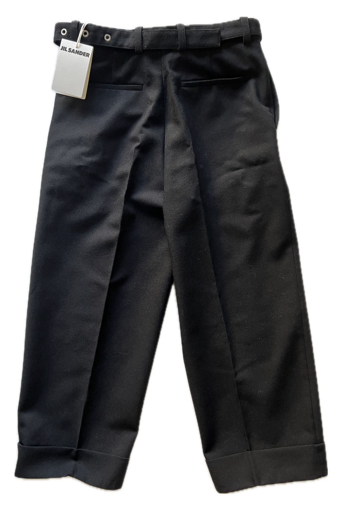 Jil Sander Jil Sander belted cropped trousers 46 Size US 30 / EU 46 - 7 Thumbnail