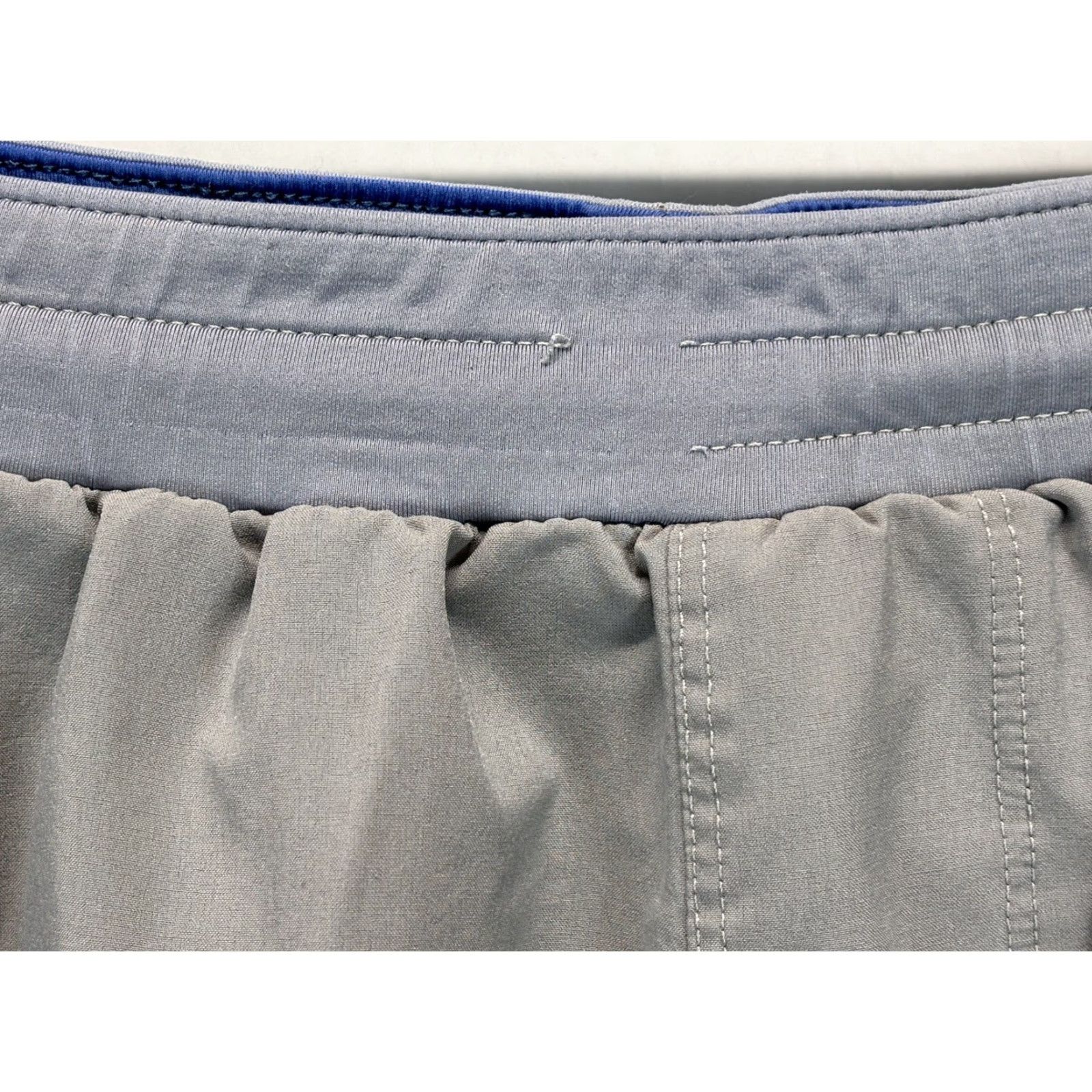 Rhone Men’s Rhône Performance Workout Shorts Large Grey Drawstring READ Liner Size US 33 - 7 Thumbnail