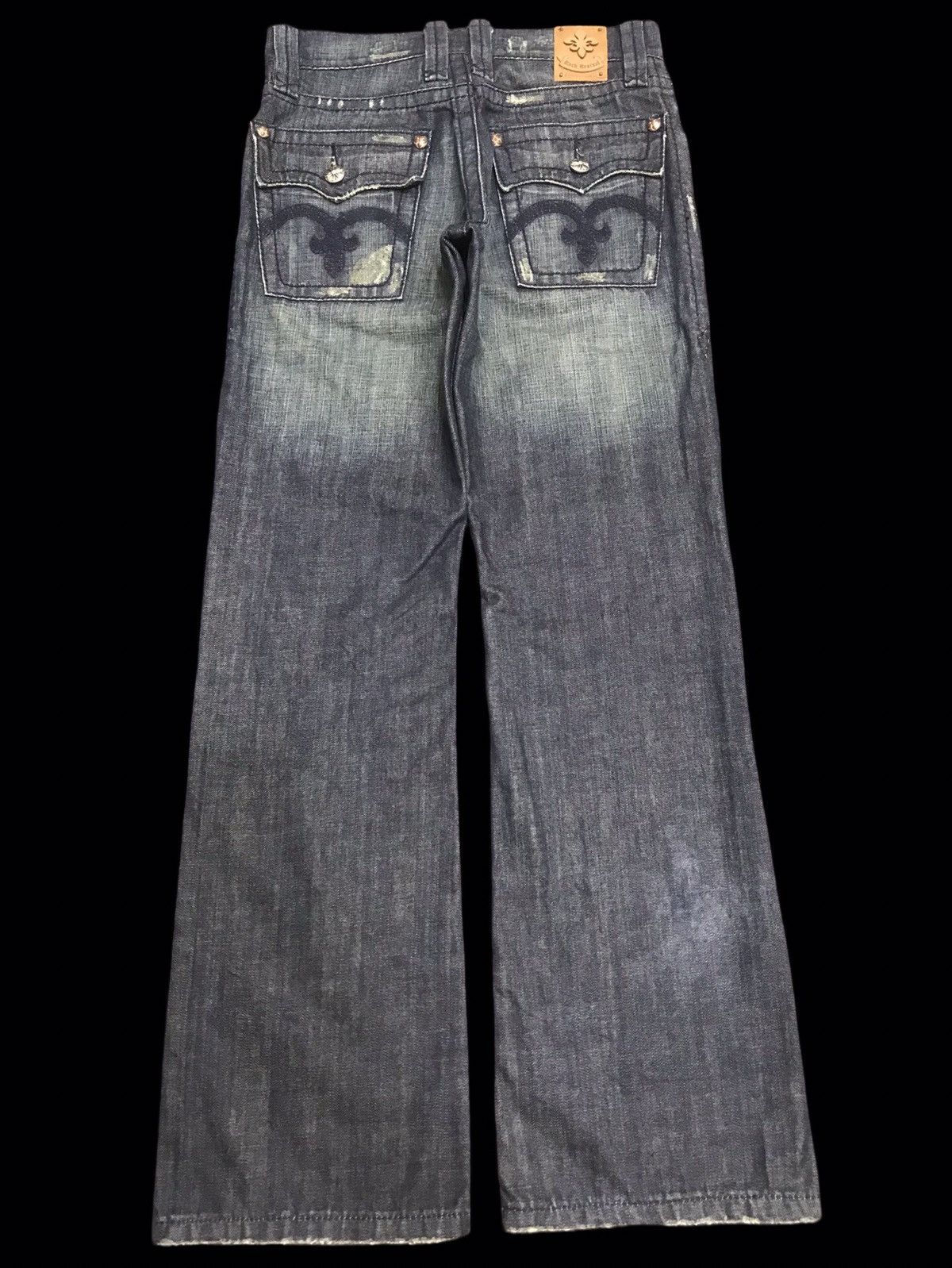Rock Revival 💥FLARE💥ROCK REVIVAL CRASH STYLE FLARE DENIM F328 Size US 30 / EU 46 - 2 Thumbnail