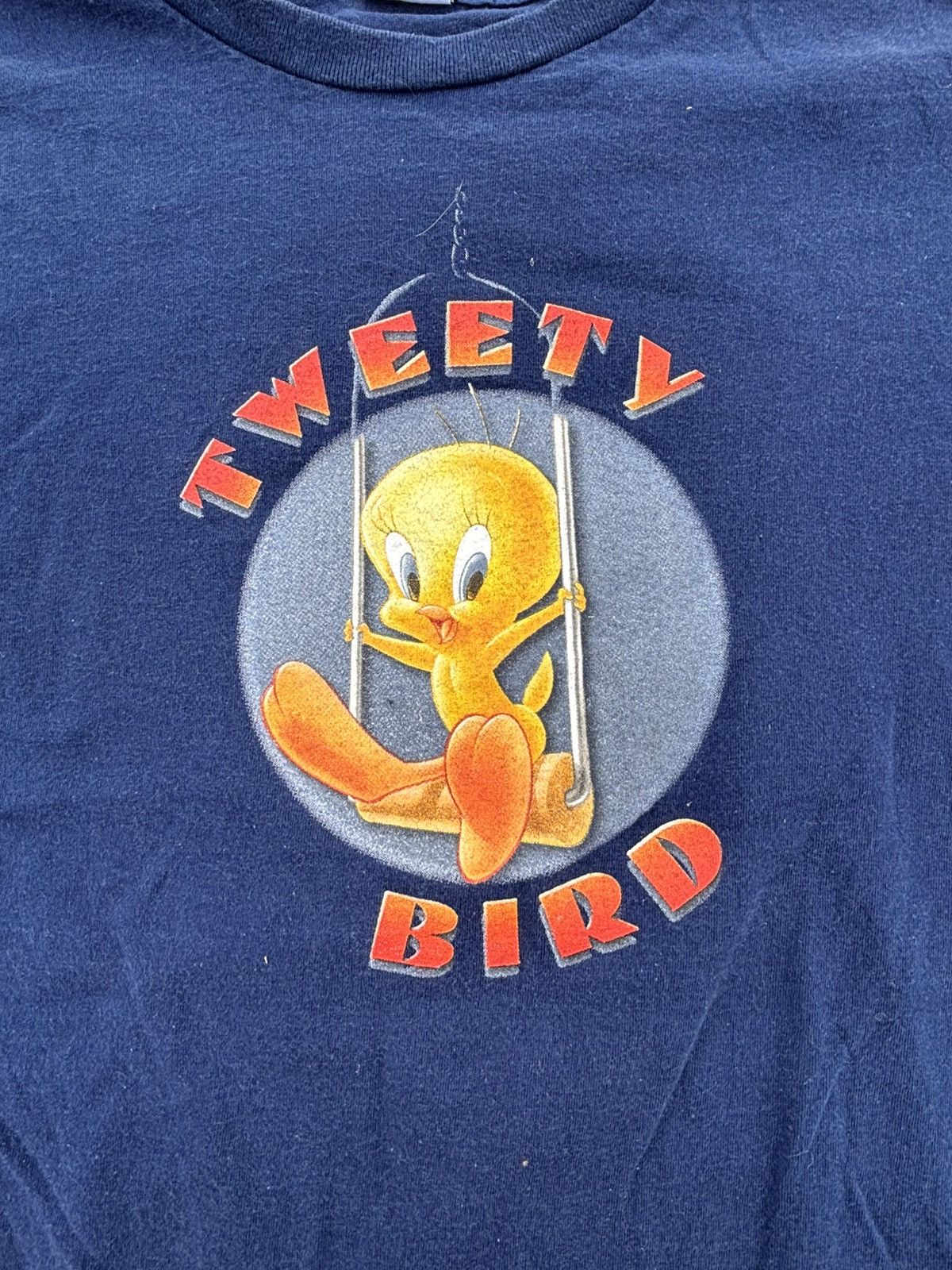 Vintage Vintage Looney Tunes 'Tweety Bird Pure Trouble' Double Sided Size US L / EU 52-54 / 3 - 2 Thumbnail