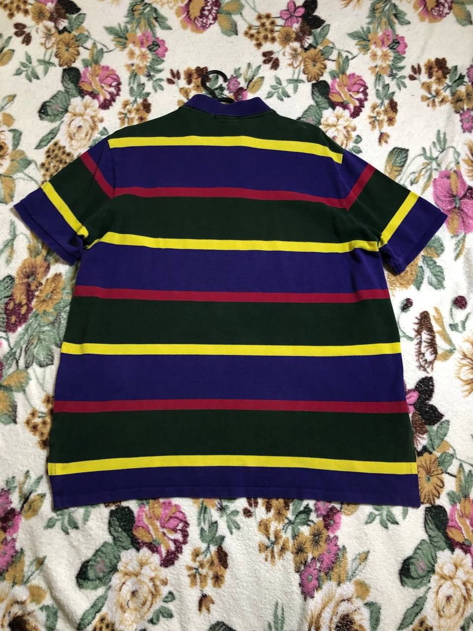 Polo Ralph Lauren Vintage Y2K Polo Ralph Lauren Stripped Polo Tee Size US XXL / EU 58 / 5 - 14 Thumbnail