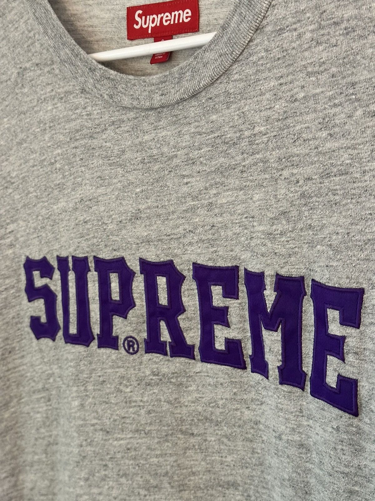 Supreme Supreme Twill Applique S/S Top Tee Size US S / EU 44-46 / 1 - 4 Thumbnail