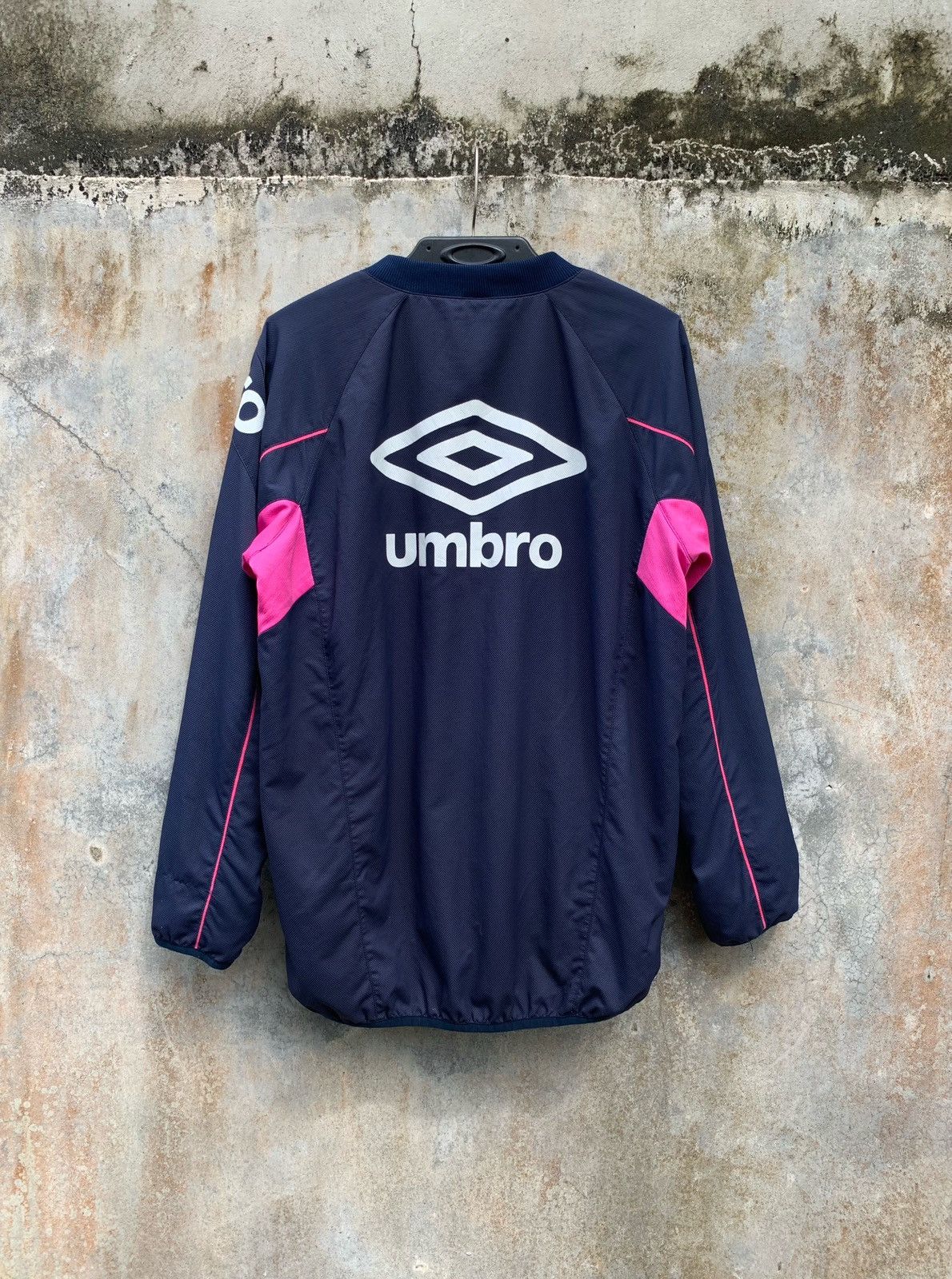 Umbro × Vintage Vintage Umbro Big Logo Longsleeve Jacket Size US L / EU 52-54 / 3 - 6 Thumbnail