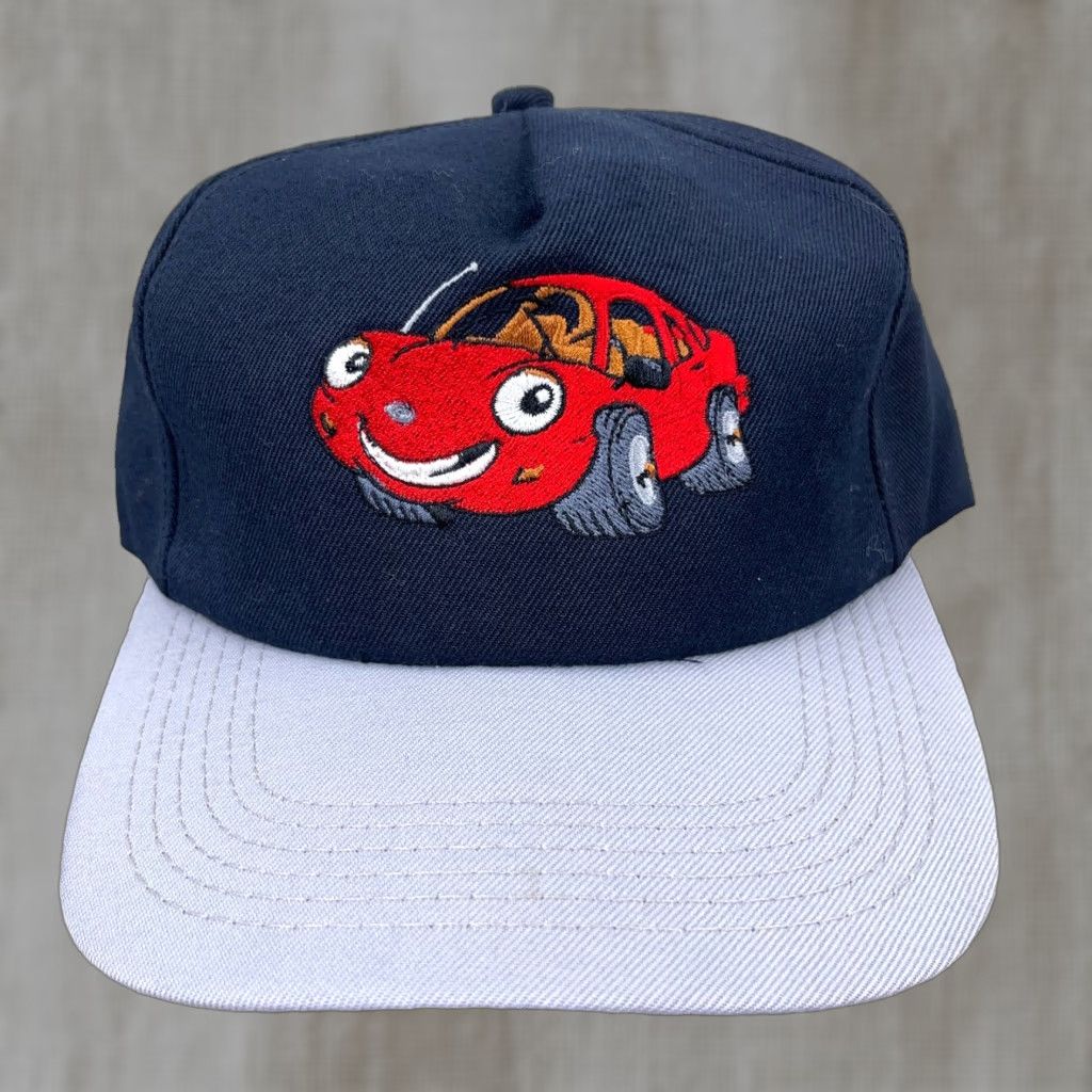 Vintage VINTAGE Legend Trucker Hat Adult One Size Red Blue 90s Made In USA Advertising USA Size ONE SIZE - 1 Thumbnail