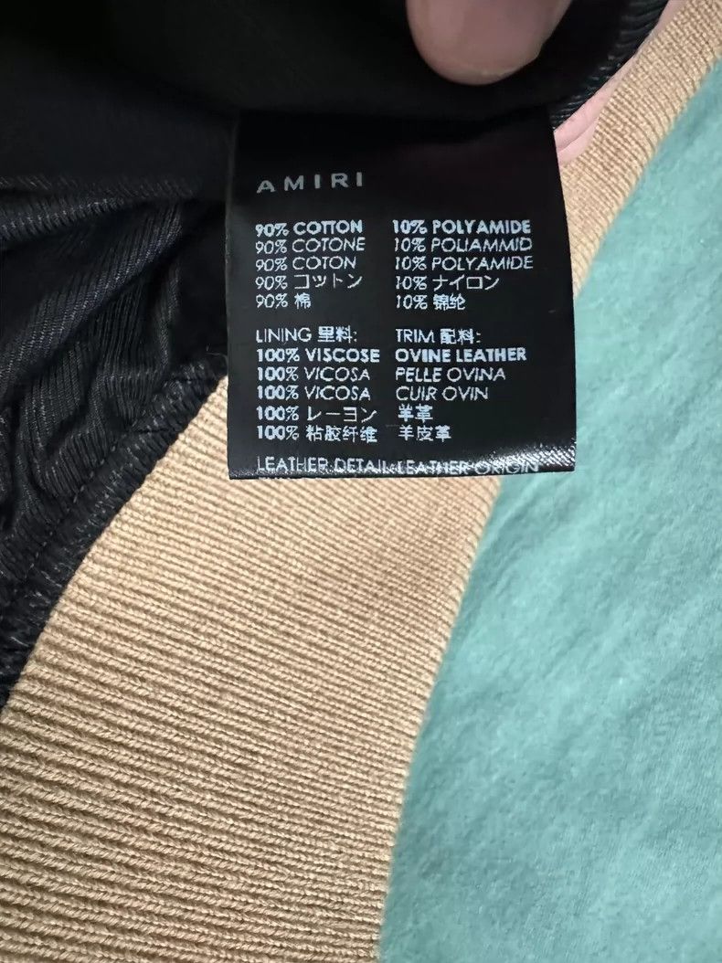 Amiri Amiri Bone baseball jacket 2502-Nextarrow Size US M / EU 48-50 / 2 - 5 Thumbnail