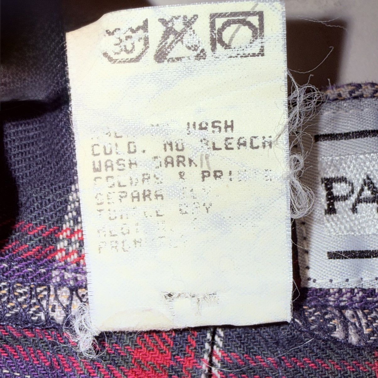Other Vintage 80s Palmetto’s Plaid Pleated Mini Skirt Size 25" / US 0 / IT 36 - 10 Thumbnail