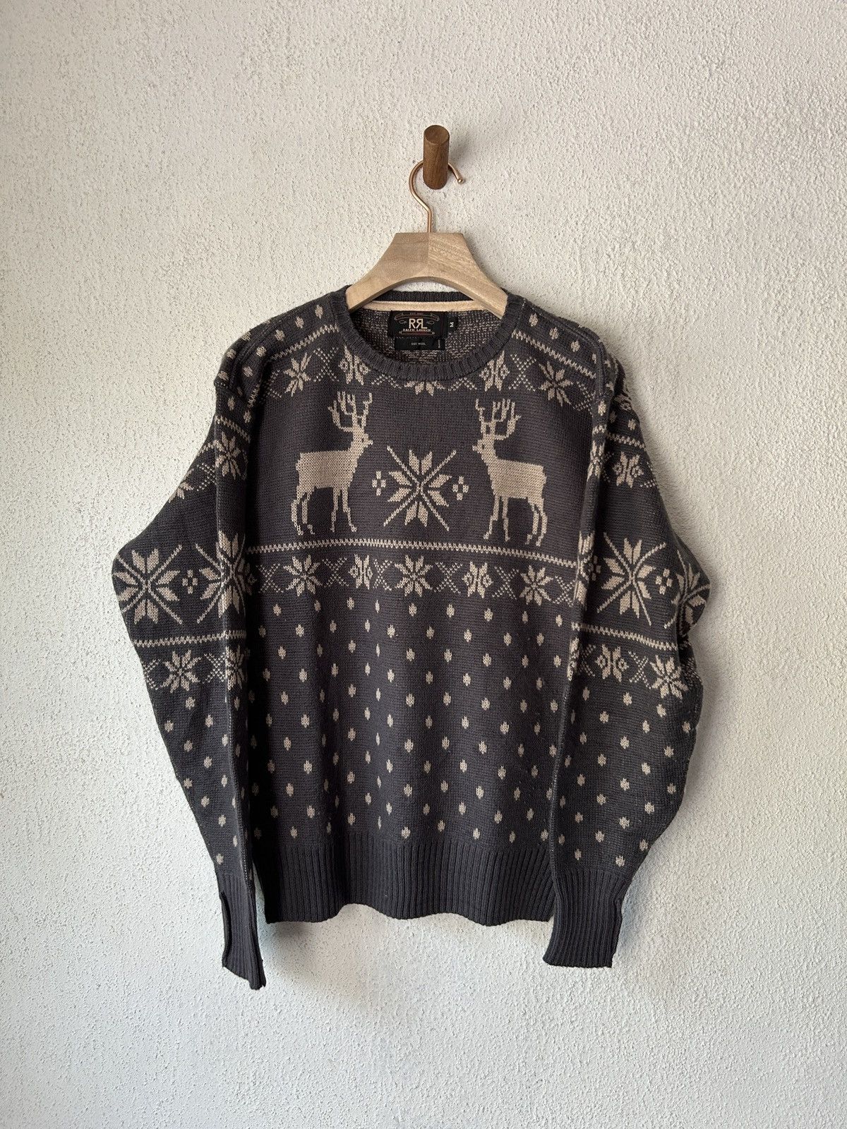 RRL Ralph Lauren RRL Ralph Lauren Cardigan Sweater Wool Size US M / EU 48-50 / 2 - 1 Thumbnail