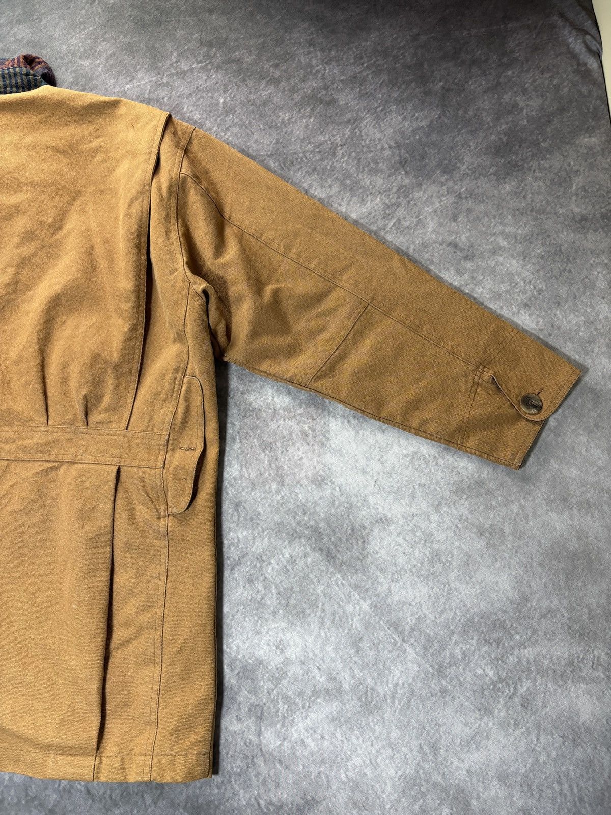 Vintage Vintage Canvas Hunting Jacket Lined Chore Coat Winter Workw Size US XL / EU 56 / 4 - 10 Thumbnail
