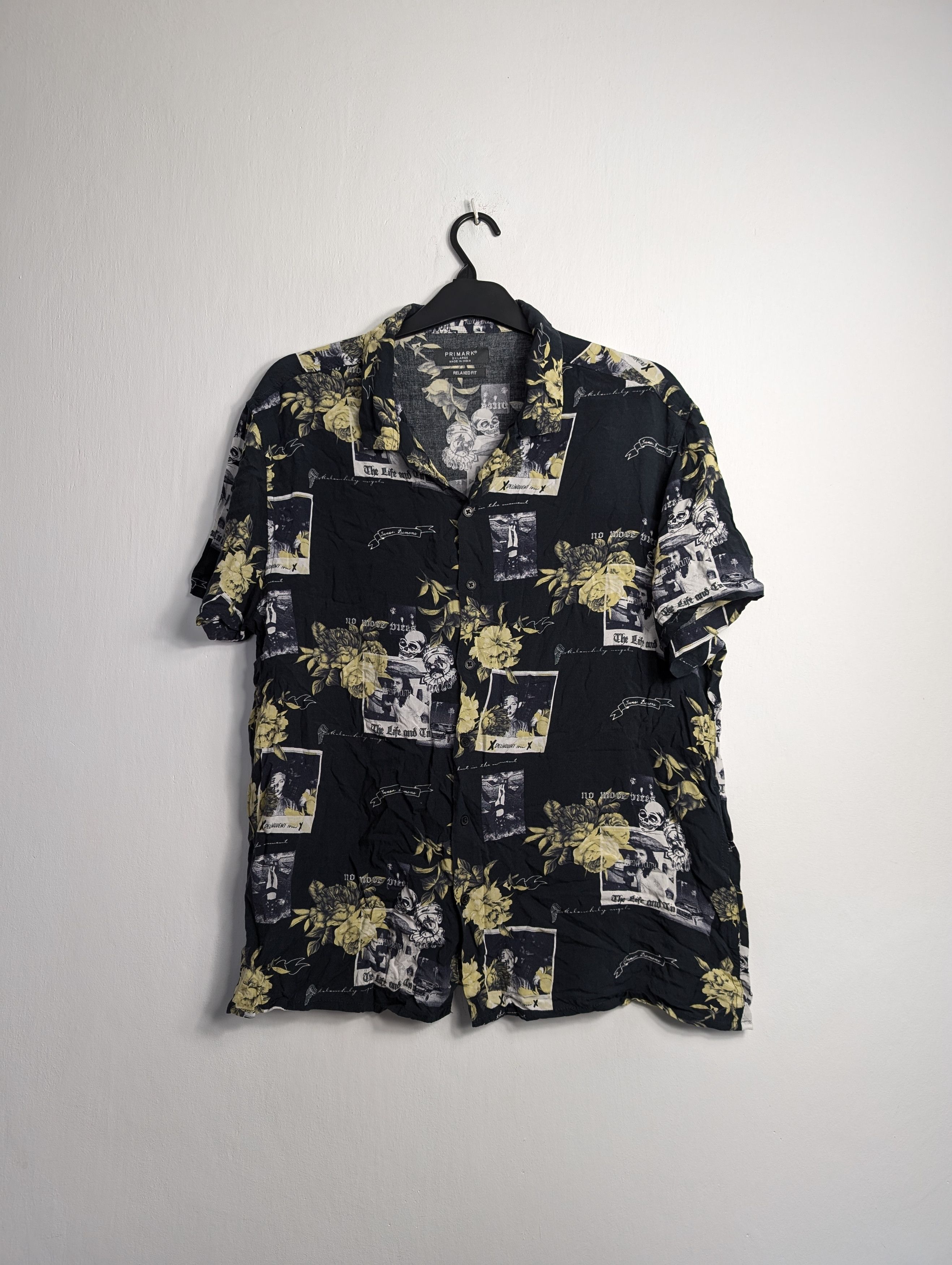 Vintage Vintage Y2K Hawaiian Shirt - Summer Floral Palm Tree Print Size US M / EU 48-50 / 2 - 1 Thumbnail