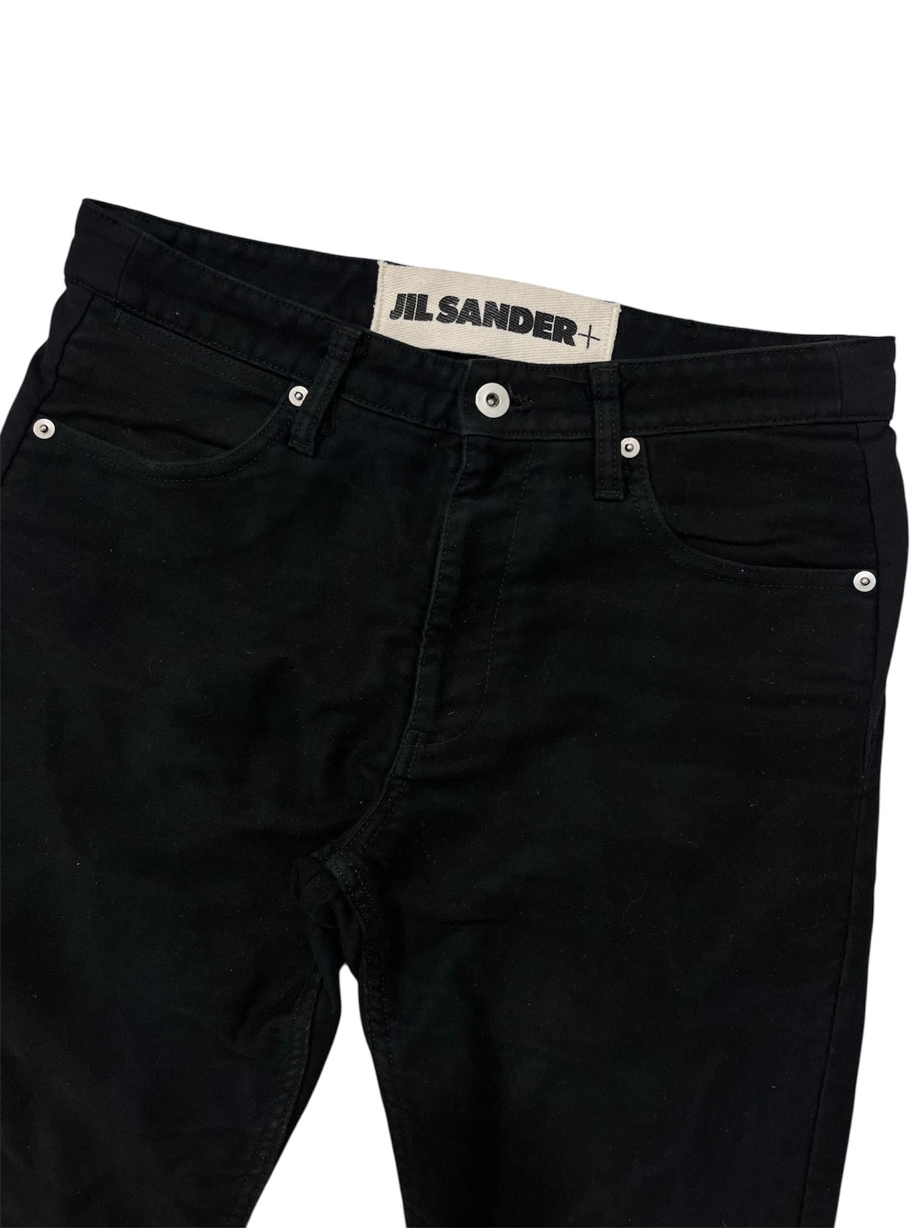 Jil Sander Jil Sander Black Casual Pants Size US 31 - 4 Thumbnail