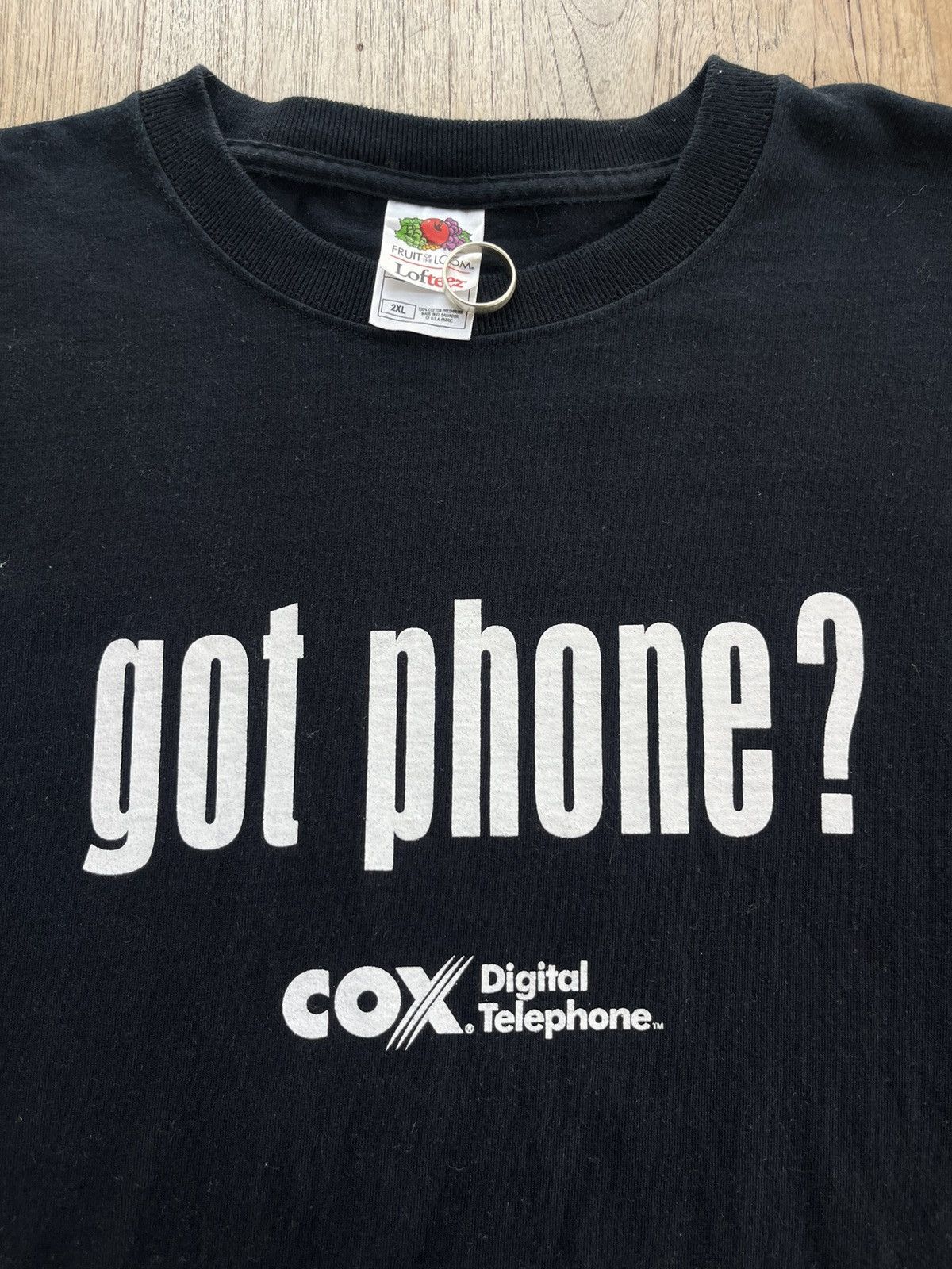 Vintage Vintage Got Phone? We Do COX.Digital Telephone company Size US XXL / EU 58 / 5 - 6 Thumbnail
