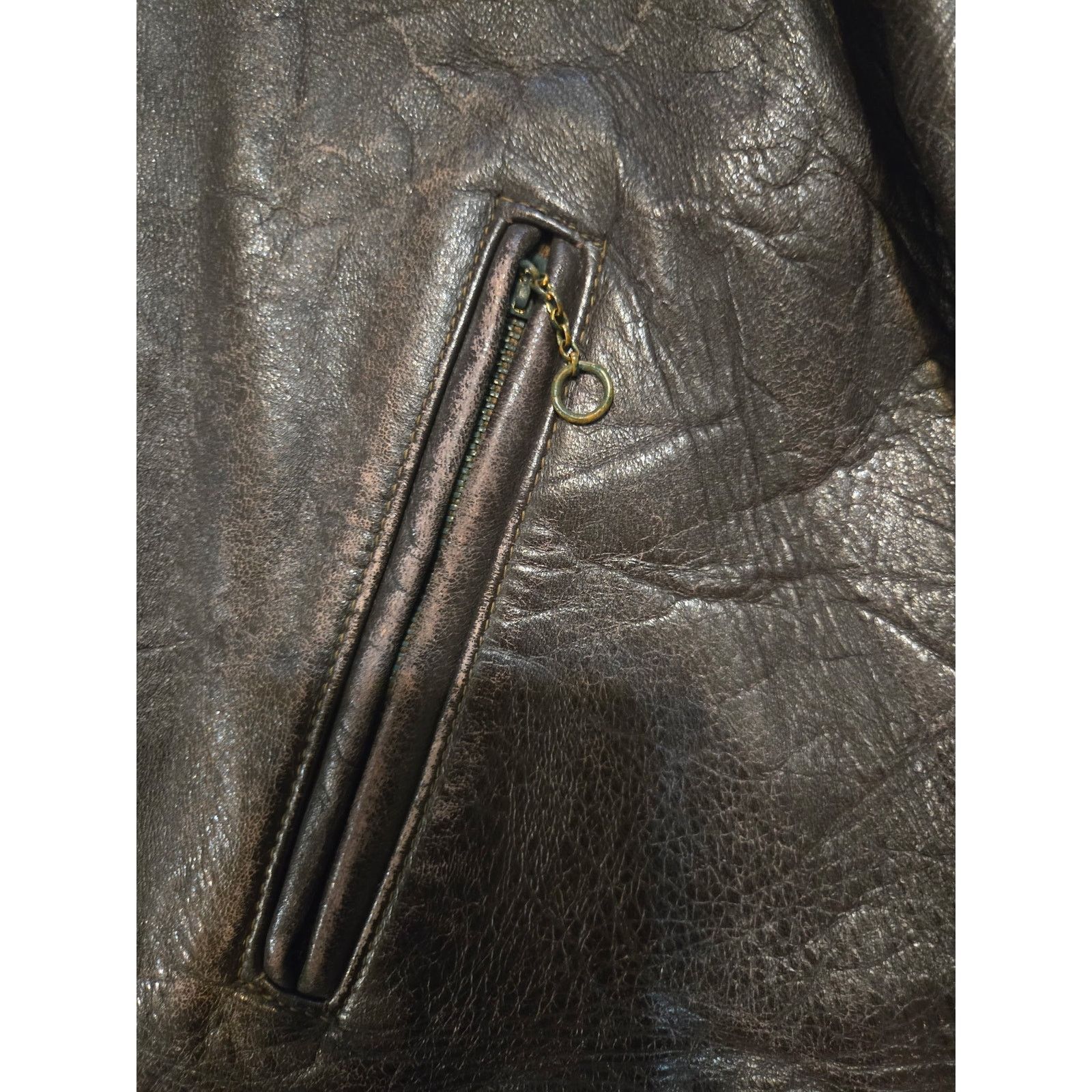 Vintage Vintage 1950s Sport-Chief Horsehide Leather Jacket Size US L / EU 52-54 / 3 - 4 Thumbnail