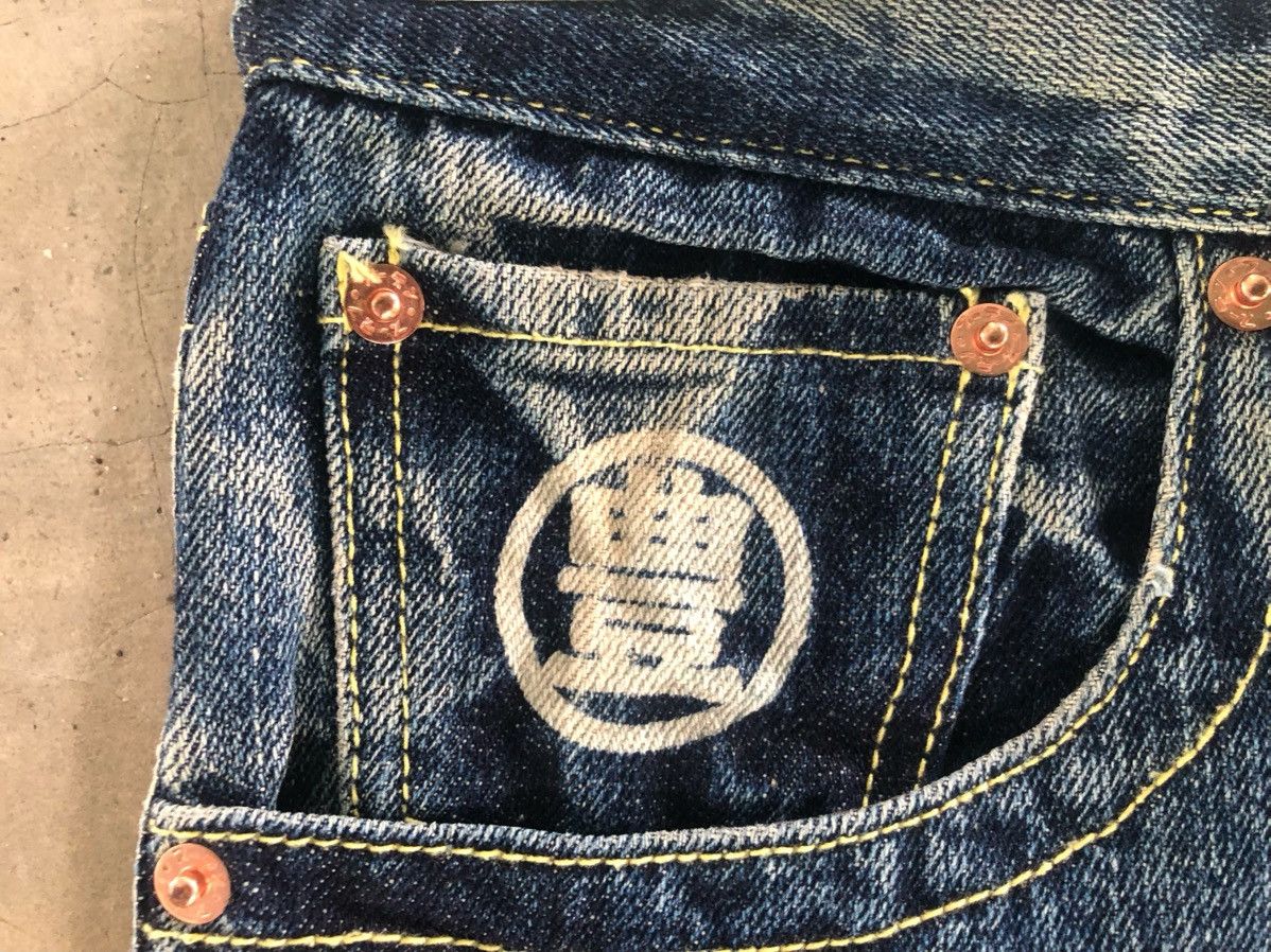 Karakuri Tamashii Karakuri Tamashi Full Print Buddha Jeans–Embroidered Pocket Size US 33 - 14 Thumbnail