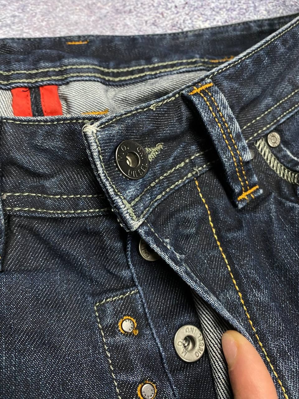 Diesel VERY RARE Vintage Y2K Diesel Distressed Jeans Denim Pants Size US 32 / EU 48 - 3 Thumbnail