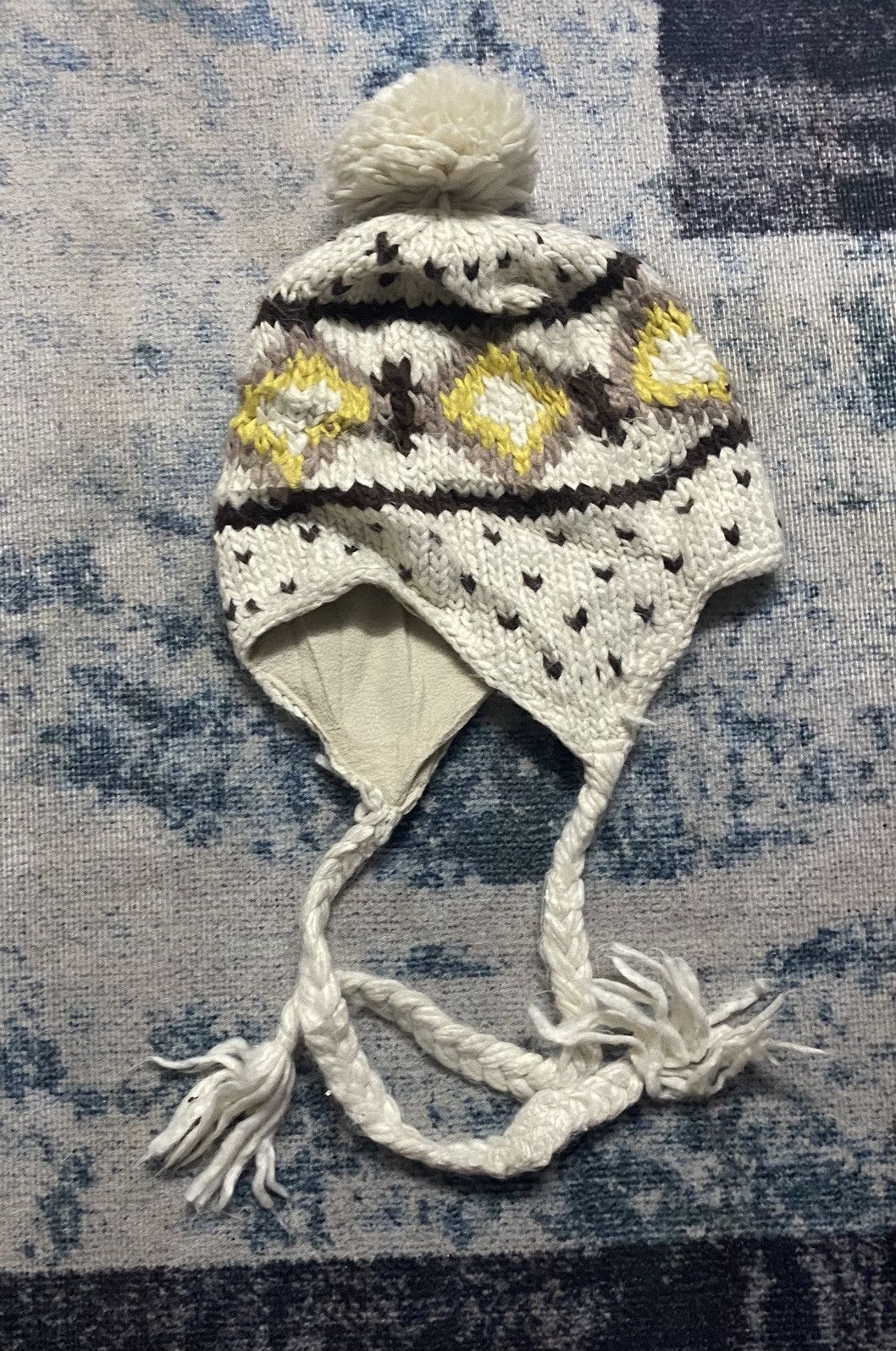 Japanese Brand Unkwon Earflap Beanie Size ONE SIZE - 4 Thumbnail