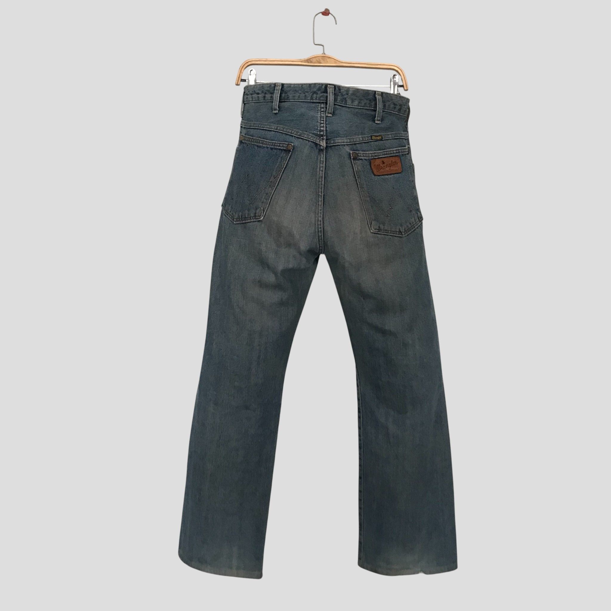 Wrangler Vintage 90s Wrangler Selvedge Jeans High Waist Straight Leg Size US 32 / EU 48 - 2 Thumbnail