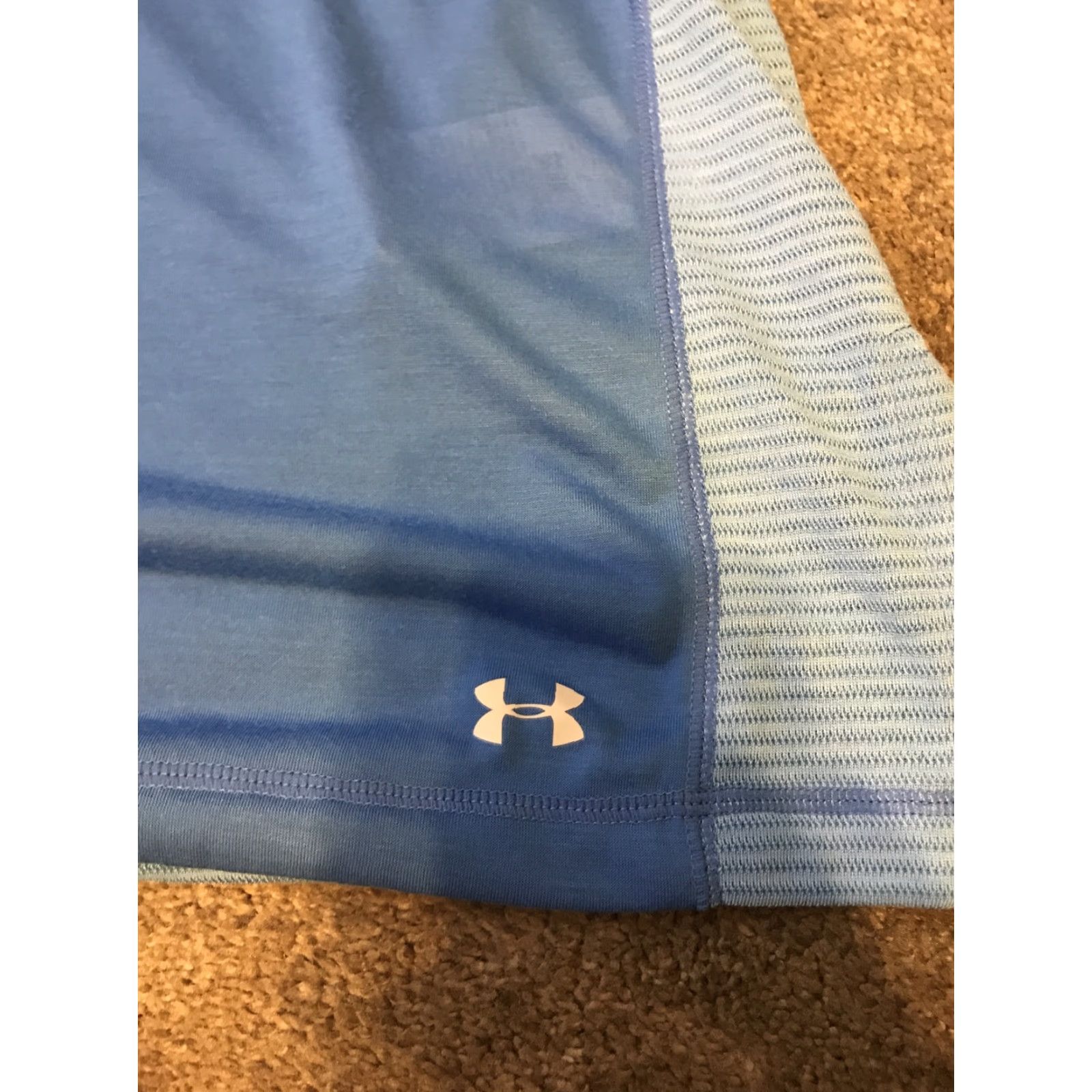 Under Armour VINTAGE UNDER ARMOUR? Wait: No vintage. Under Armour Tank Threadborne Women M Blue NWT Shirt? Size ONE SIZE - 4 Thumbnail
