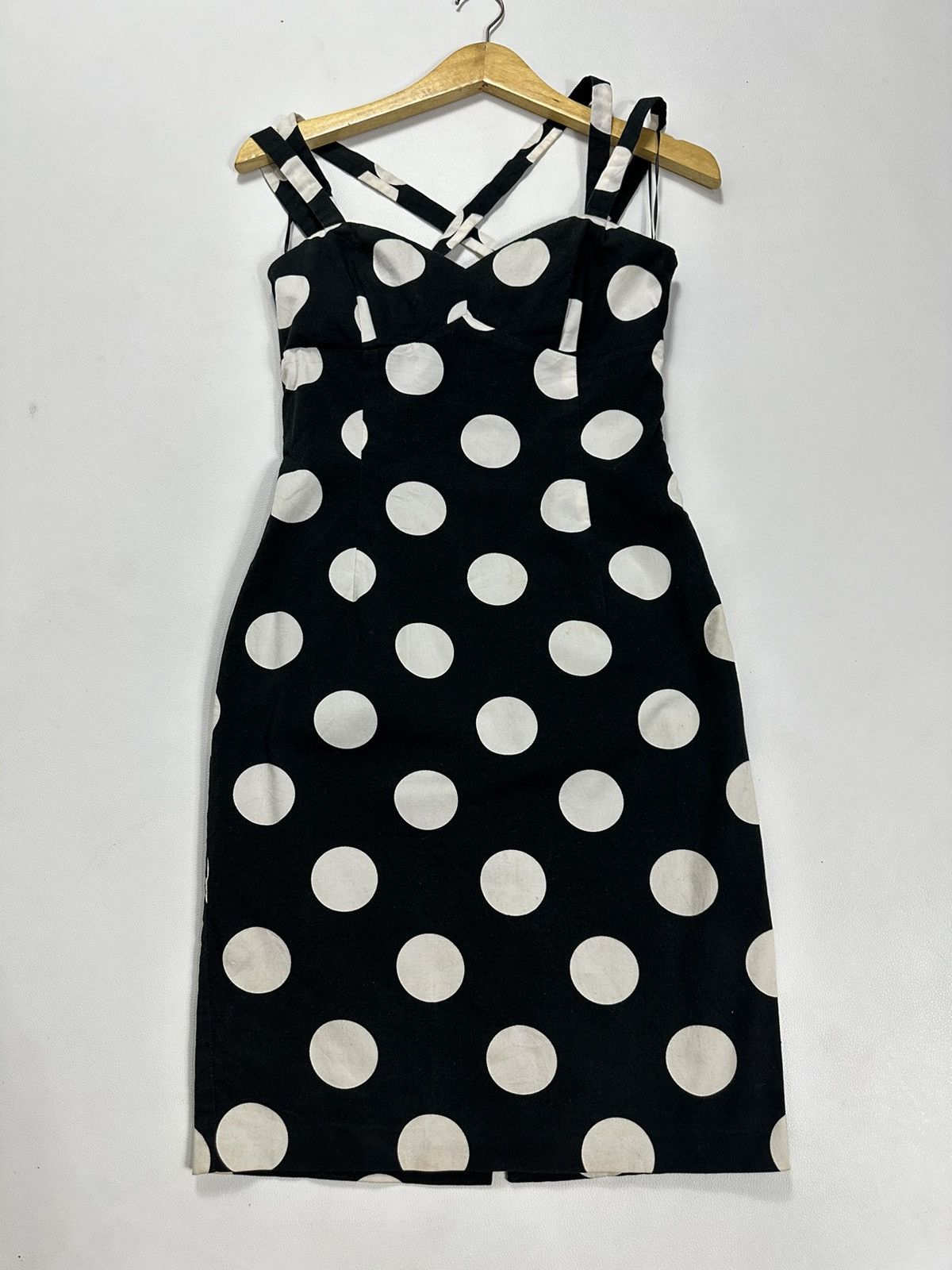 Moschino Moschino Dots Dress Size S / US 4 / IT 40 - 6 Thumbnail