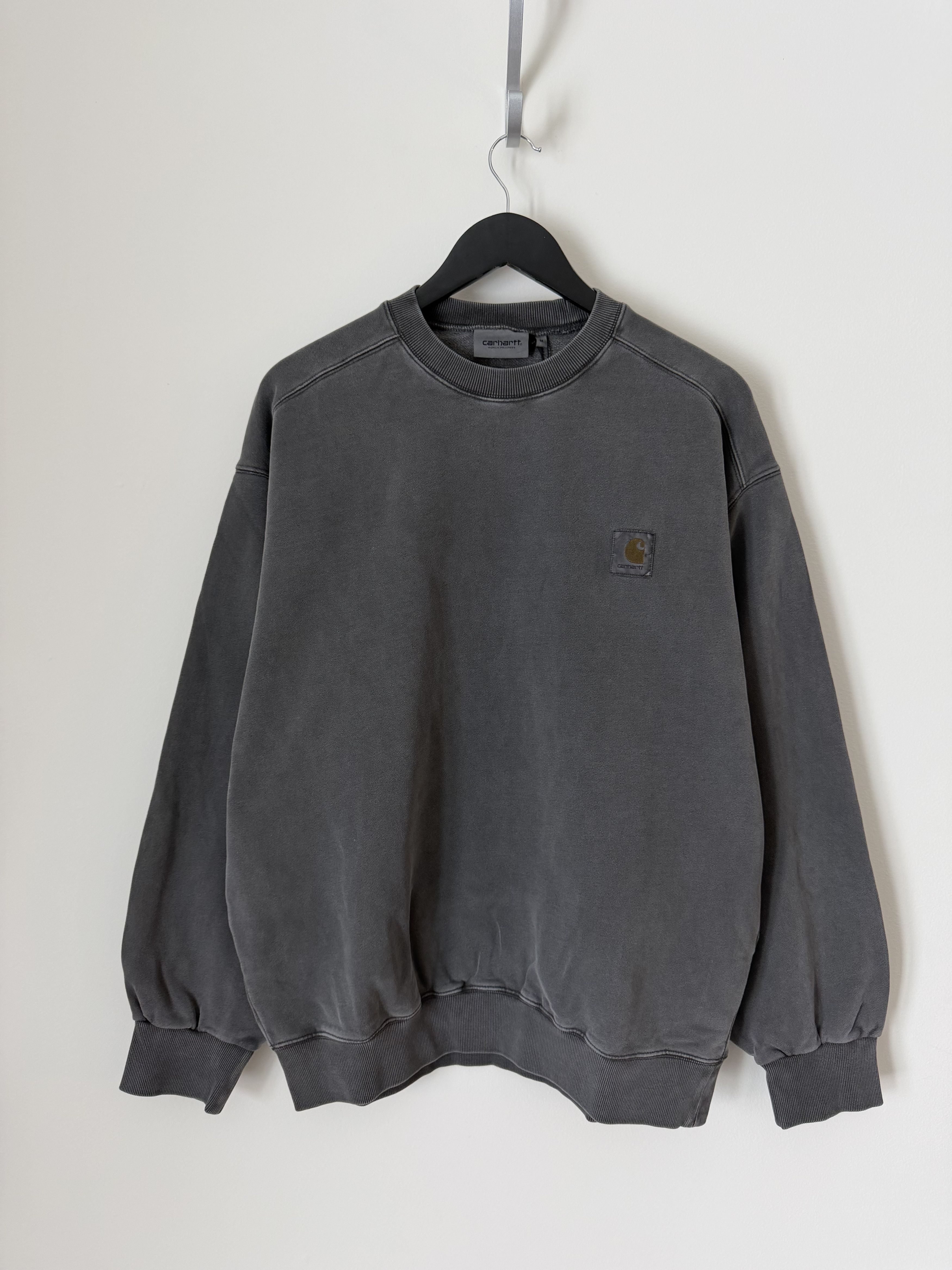 Carhartt Wip Carhartt WIP Vista Crewneck Sweatshirt Garment Dyed Graphite Size US M / EU 48-50 / 2 - 1 Thumbnail