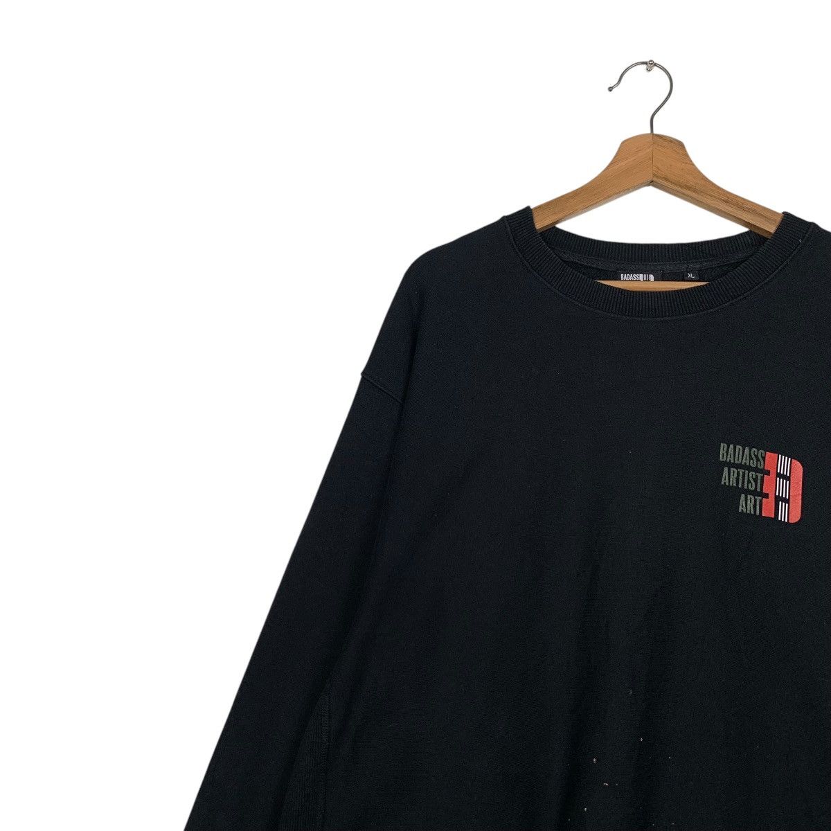 Japanese Brand BADASS ARTIST ART Peace Love Freedom Sweatshirt #2424-C108 Size US XL / EU 56 / 4 - 9 Thumbnail