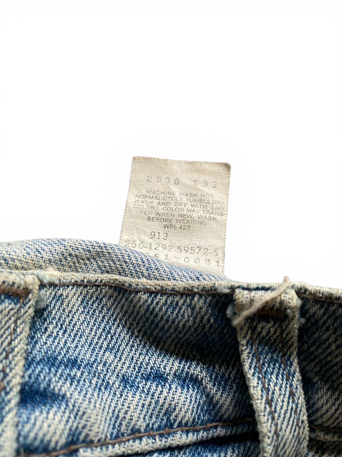 Levi's Vintage 90’s Distressed Baggy Levis Silvertab Blue jeans Size US 33 - 5 Thumbnail