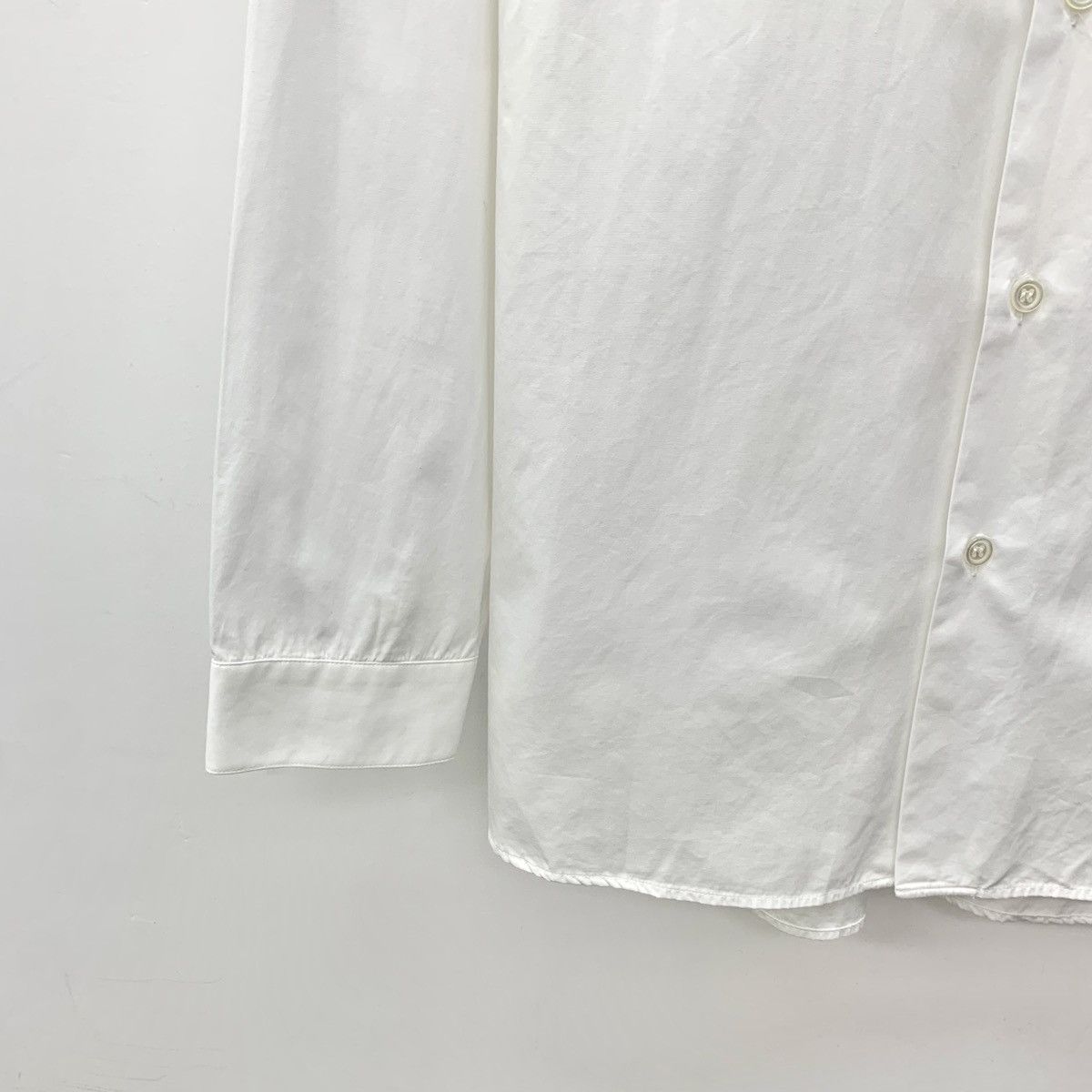Dior Dior White Striped Webbing Cotton Long Sleeve Shirt K26WX Size US XS / EU 42 / 0 - 4 Thumbnail
