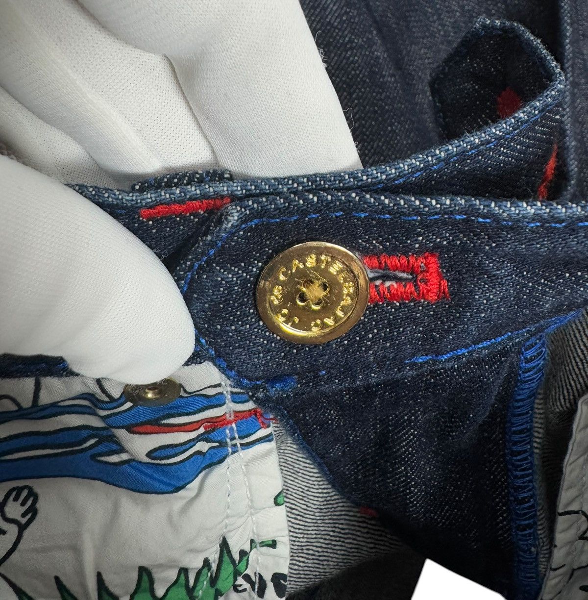Jean Charles De Castelbajac Jean Charles De Castelbajac Jeans Printed size 38 Size 27" / US 4 / IT 40 - 16 Thumbnail