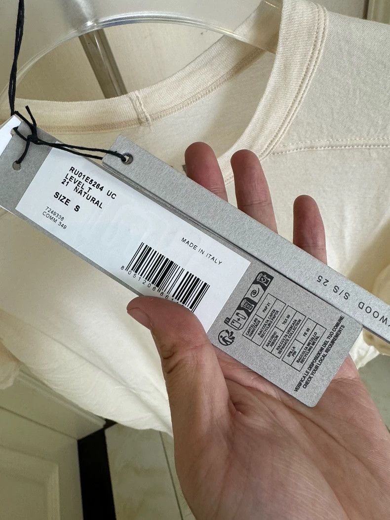 Rick Owens RICK OWENS 25SS short sleeves Size US S / EU 44-46 / 1 - 3 Thumbnail