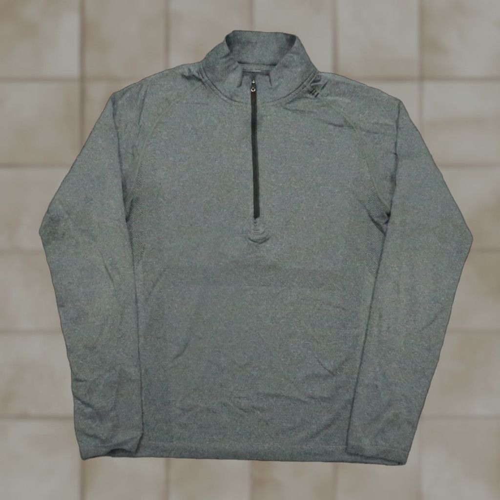 Lululemon Lululemon Pullover Mens Small Gray Metal Vent Tech Training Half Zip Lightweight Shirt Size US S / EU 44-46 / 1 - 1 Thumbnail