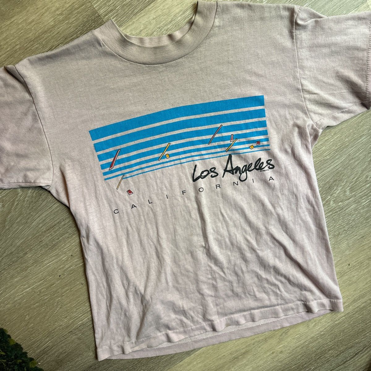 Vintage Vintage Los Angeles Shirt Size US S / EU 44-46 / 1 - 1 Thumbnail