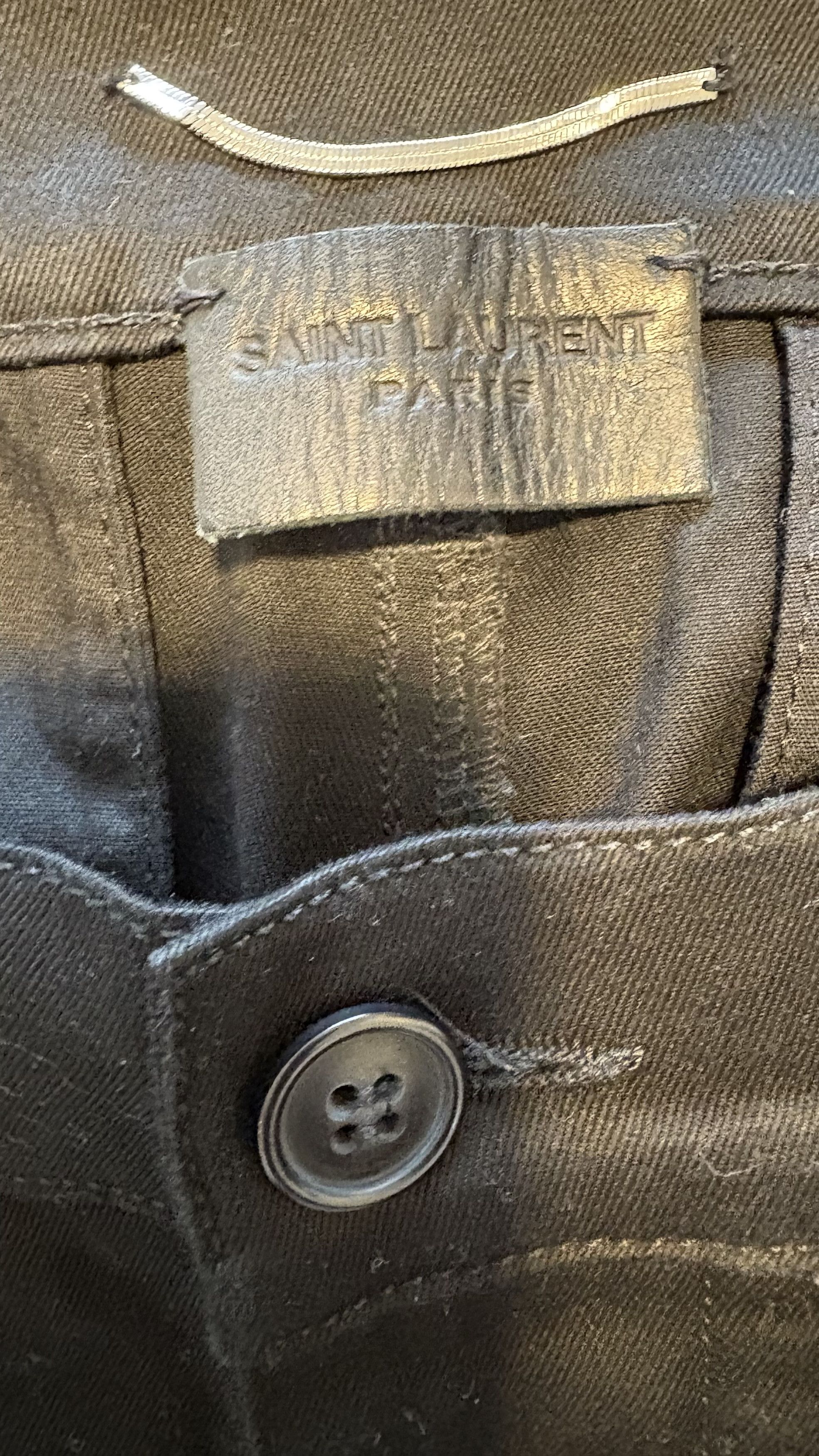 Saint Laurent Paris Saint Laurent by Hedi Slimane pants Size US 33 - 3 Thumbnail