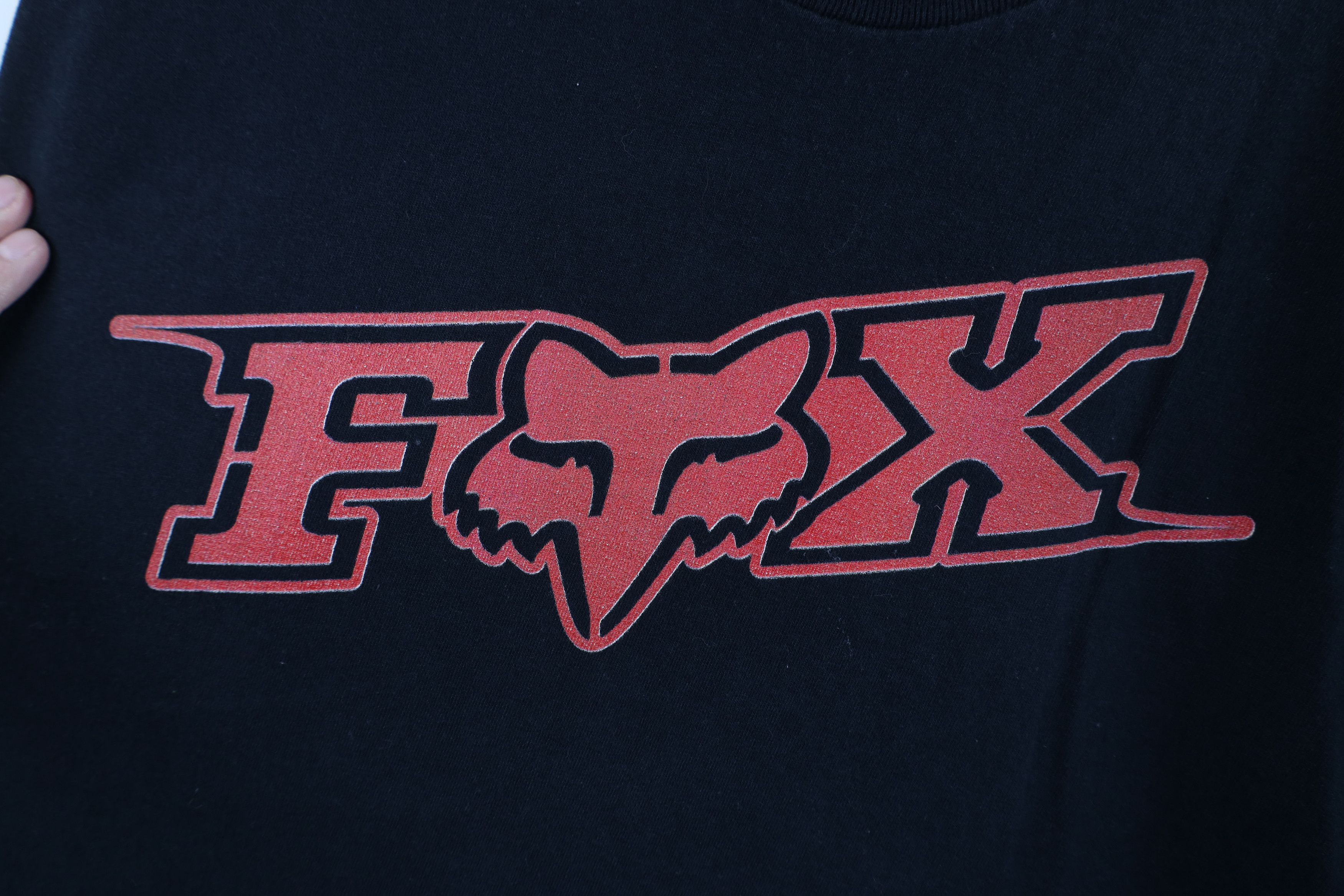 Fox Racing Vintage 90s Y2K Fox Racing Spell Out Short Sleeve T-Shirt Size US XL / EU 56 / 4 - 4 Thumbnail