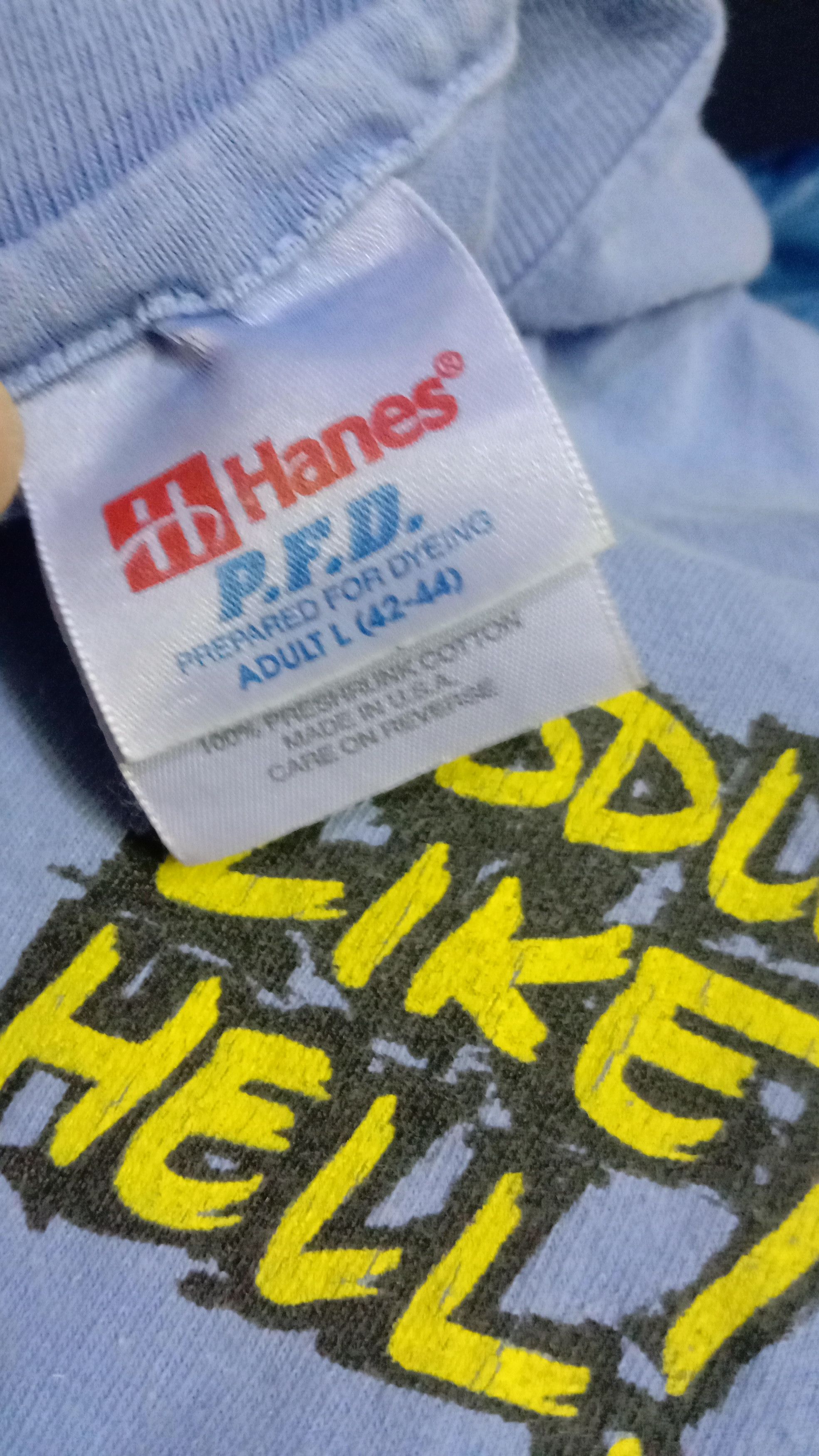 Vintage Vintage Paddle Like Hell Size US XL / EU 56 / 4 - 5 Thumbnail