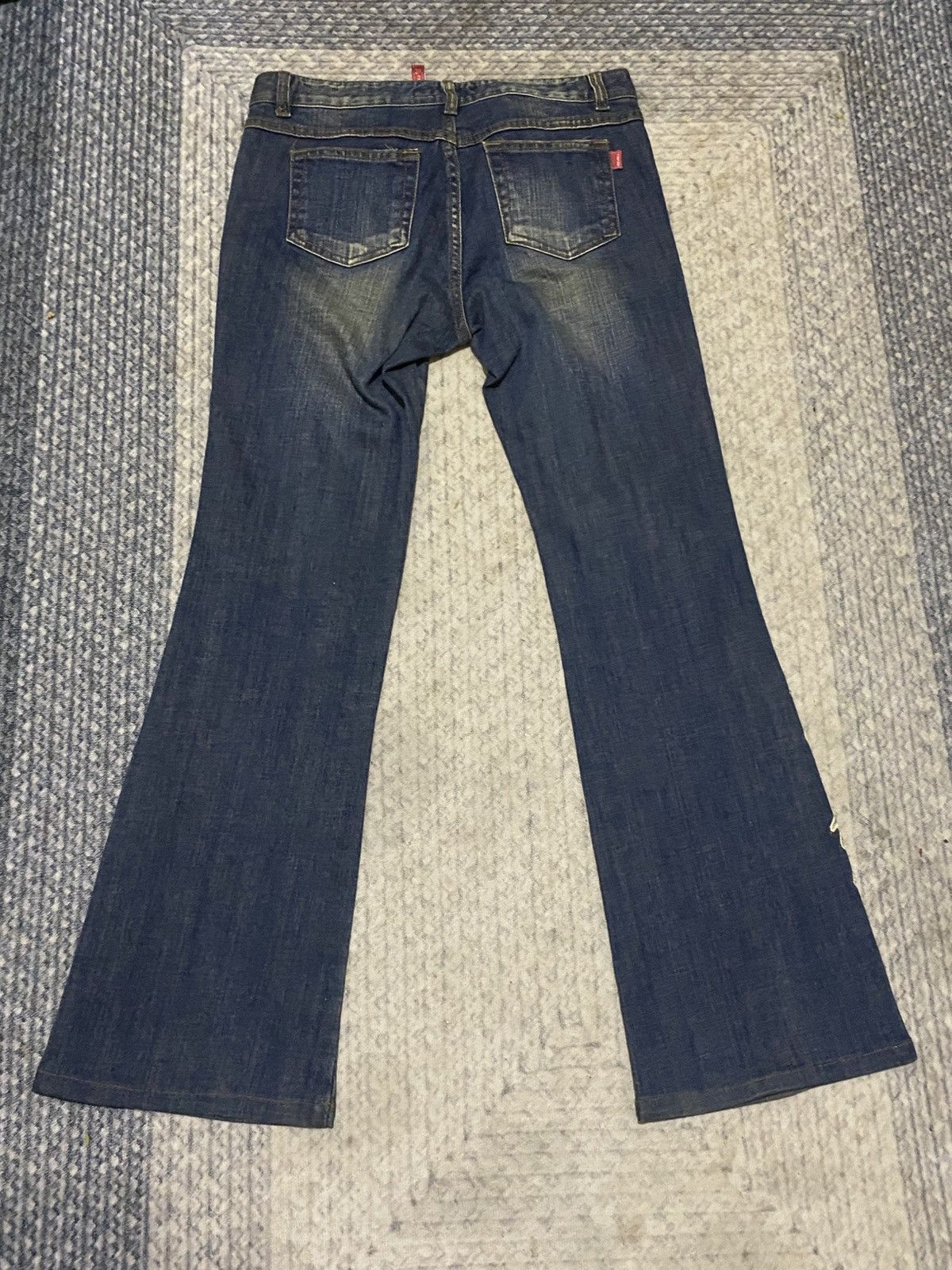 Hysteric Glamour × Japanese Brand TANTRA EMBODIED FLARED JEANS Size 28" / US 6 / IT 42 - 6 Thumbnail