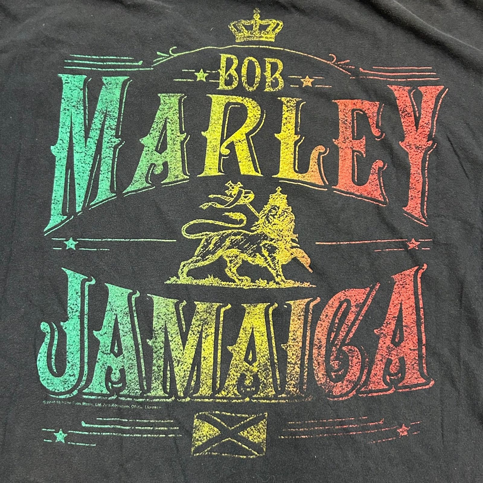 Bob Marley Bob Marley Big Face Jamaica Music Tee T Shirt Black size XXL Size US XXL / EU 58 / 5 - 3 Thumbnail