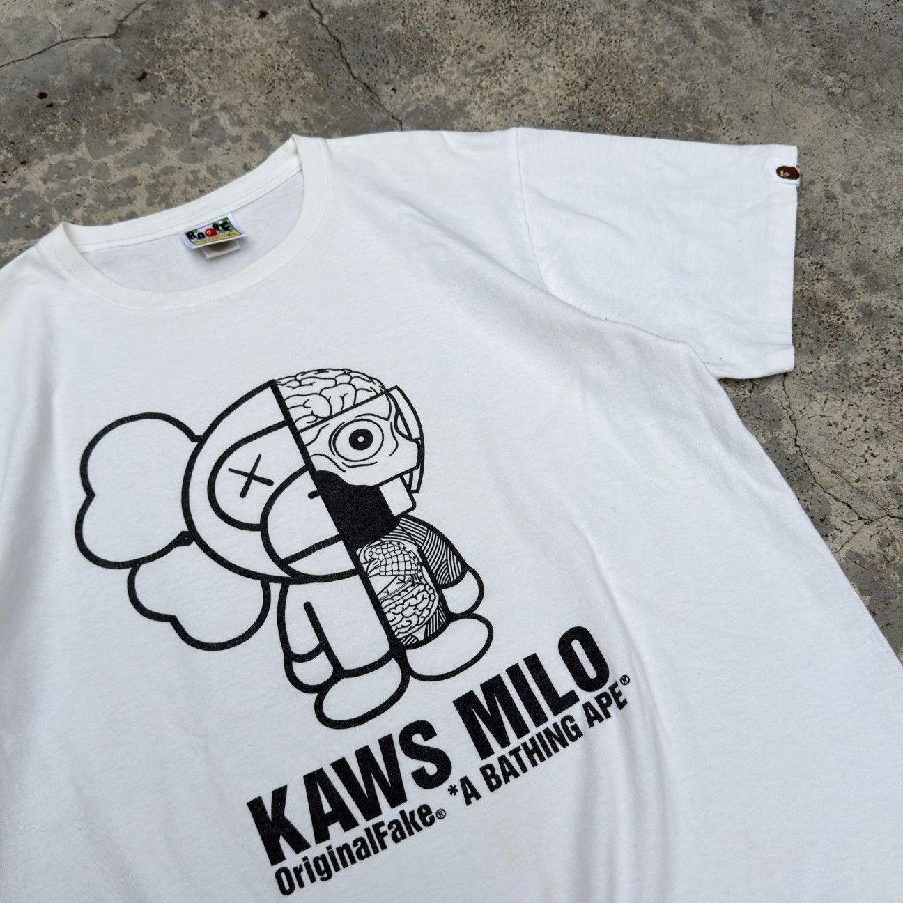 Bape × Kaws × Original Fake Bape X Originalfake X Kaws Made In Japan Size US L / EU 52-54 / 3 - 2 Thumbnail