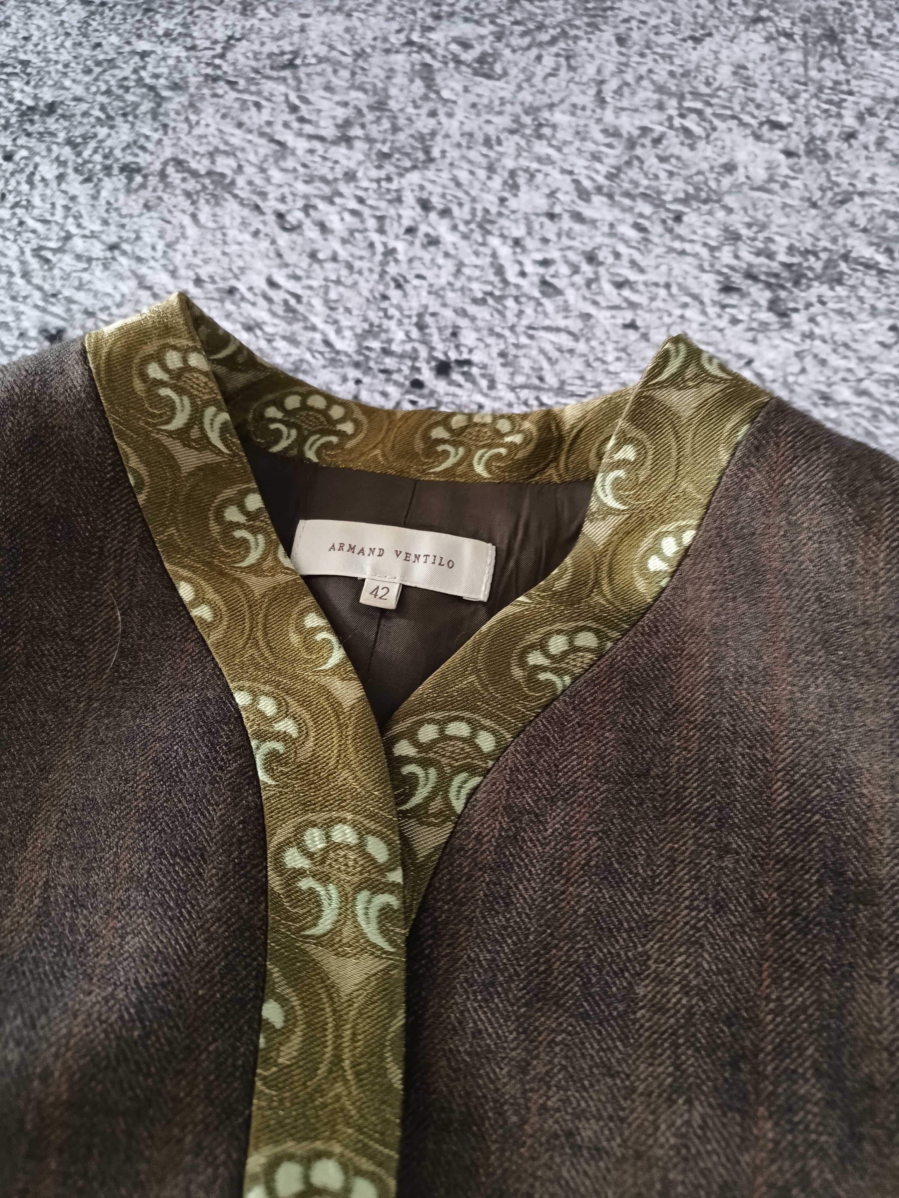 Designer × Vintage Armand Ventilo vintage wool blazer Size XL / US 12-14 / IT 48-50 - 5 Thumbnail