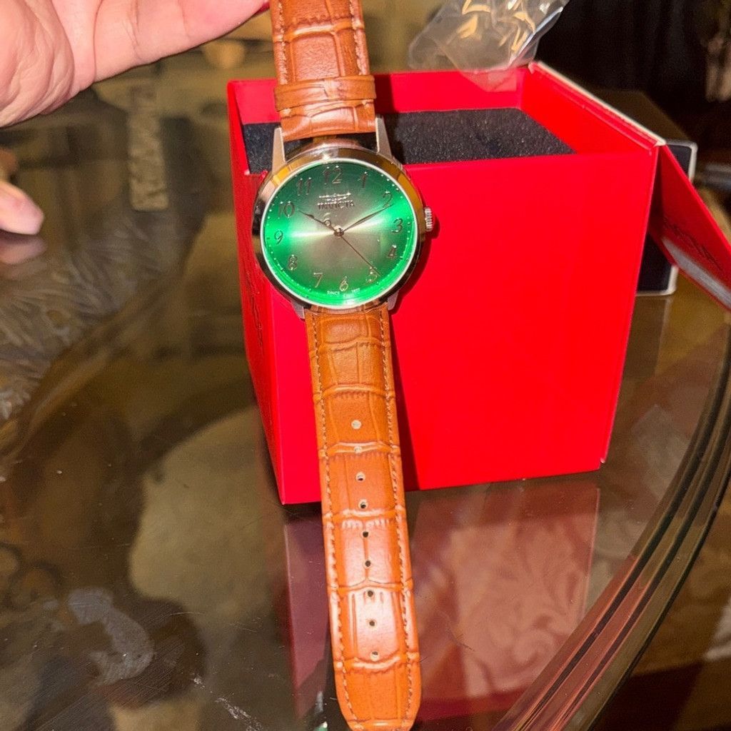 Invicta Invicta Celestial Quartz 43mm DialChestnut Leather MRSP $170 Size ONE SIZE - 3 Thumbnail