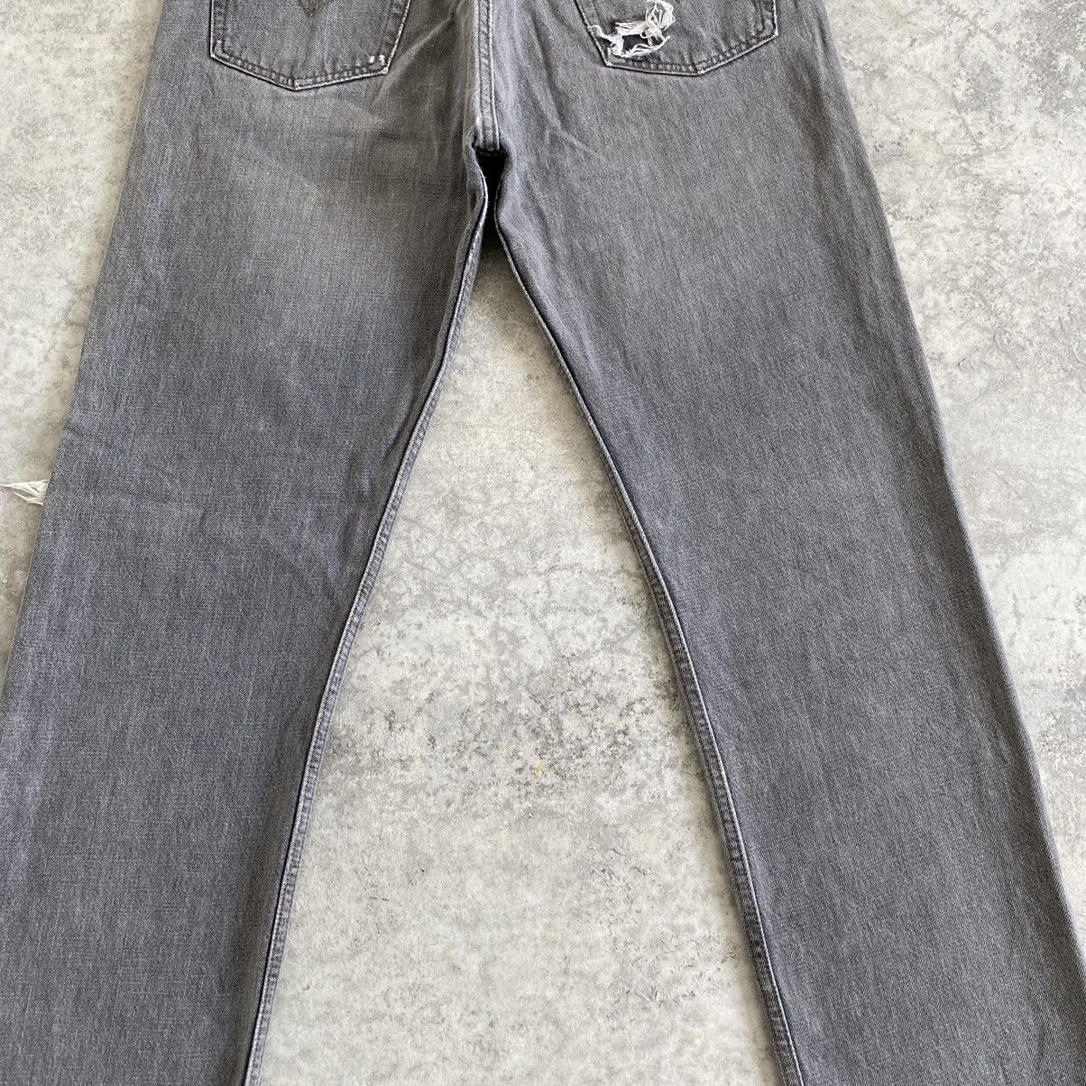 Levi's Vintage Late 90’s Levis 501 Ash Grey Distressed Jeans Size US 32 / EU 48 - 17 Thumbnail