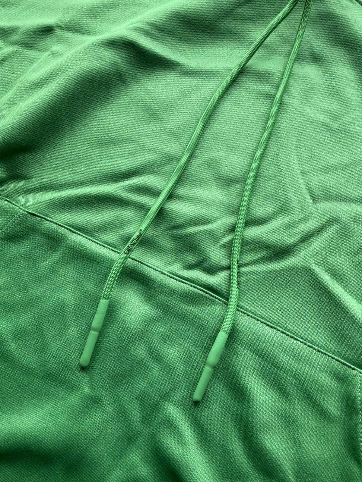 Off-White Off-White Hand Logo Hoodie Green Size US XL / EU 56 / 4 - 3 Thumbnail