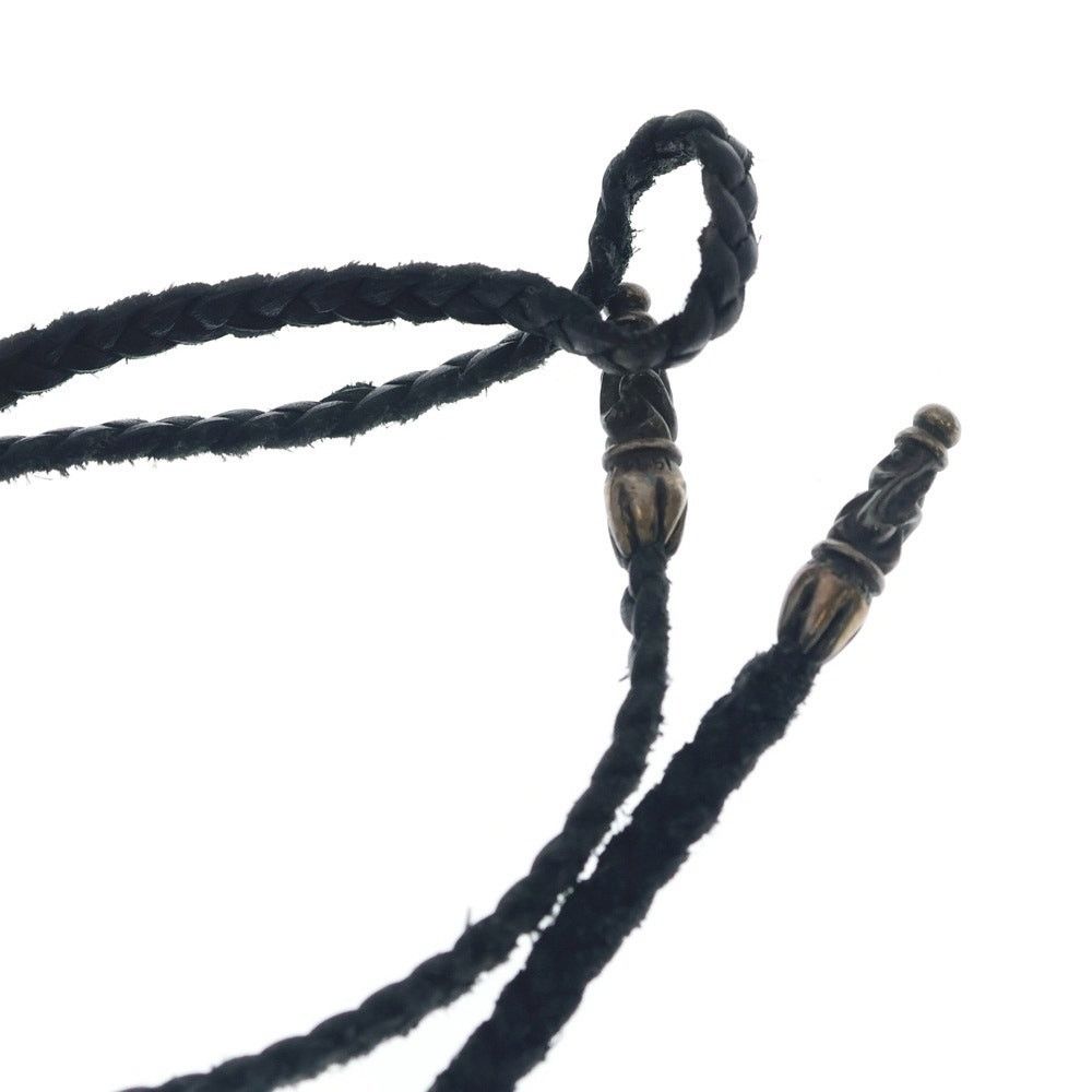Chrome Hearts Chrome Hearts Leather Braid Scroll Necklace Size ONE SIZE - 6 Thumbnail