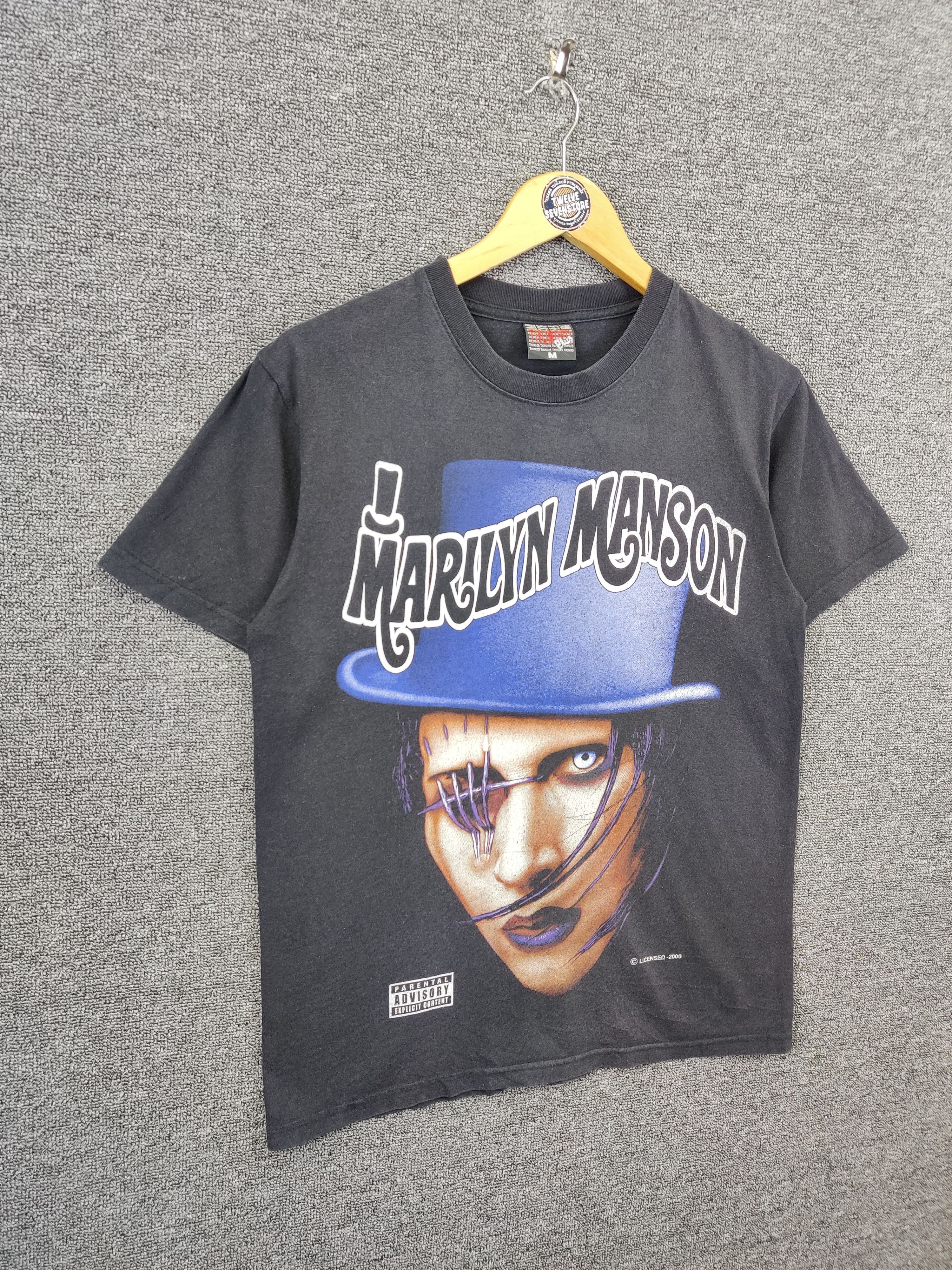 Marilyn Manson Vintage Marilyn Manson Rock Tee Tshirt Size US M / EU 48-50 / 2 - 5 Thumbnail