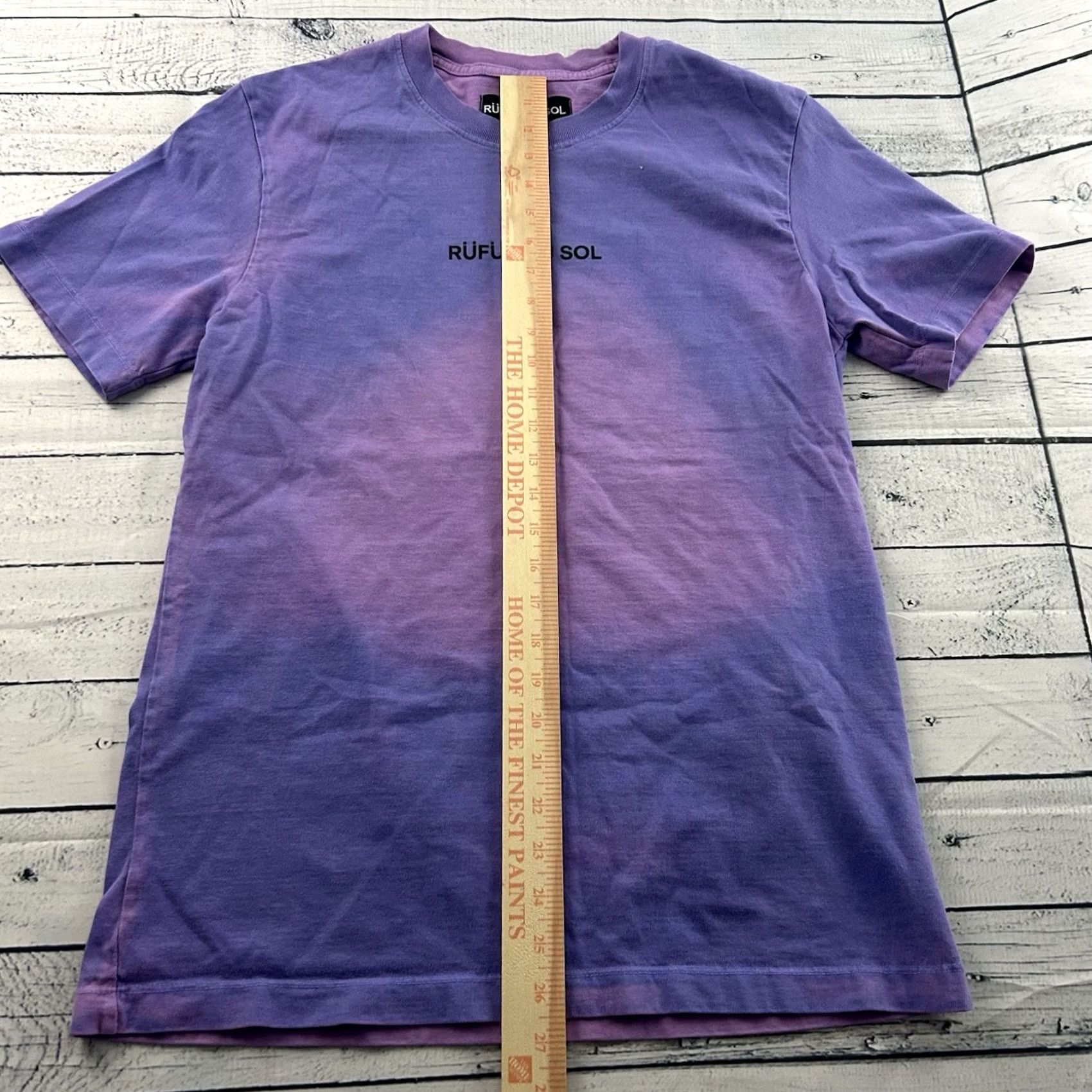 Vintage Rufus Du Sol Surrender Tour 2021 Dyed Short Sleeve T Shirt Men's Small Purple Size US S / EU 44-46 / 1 - 2 Thumbnail
